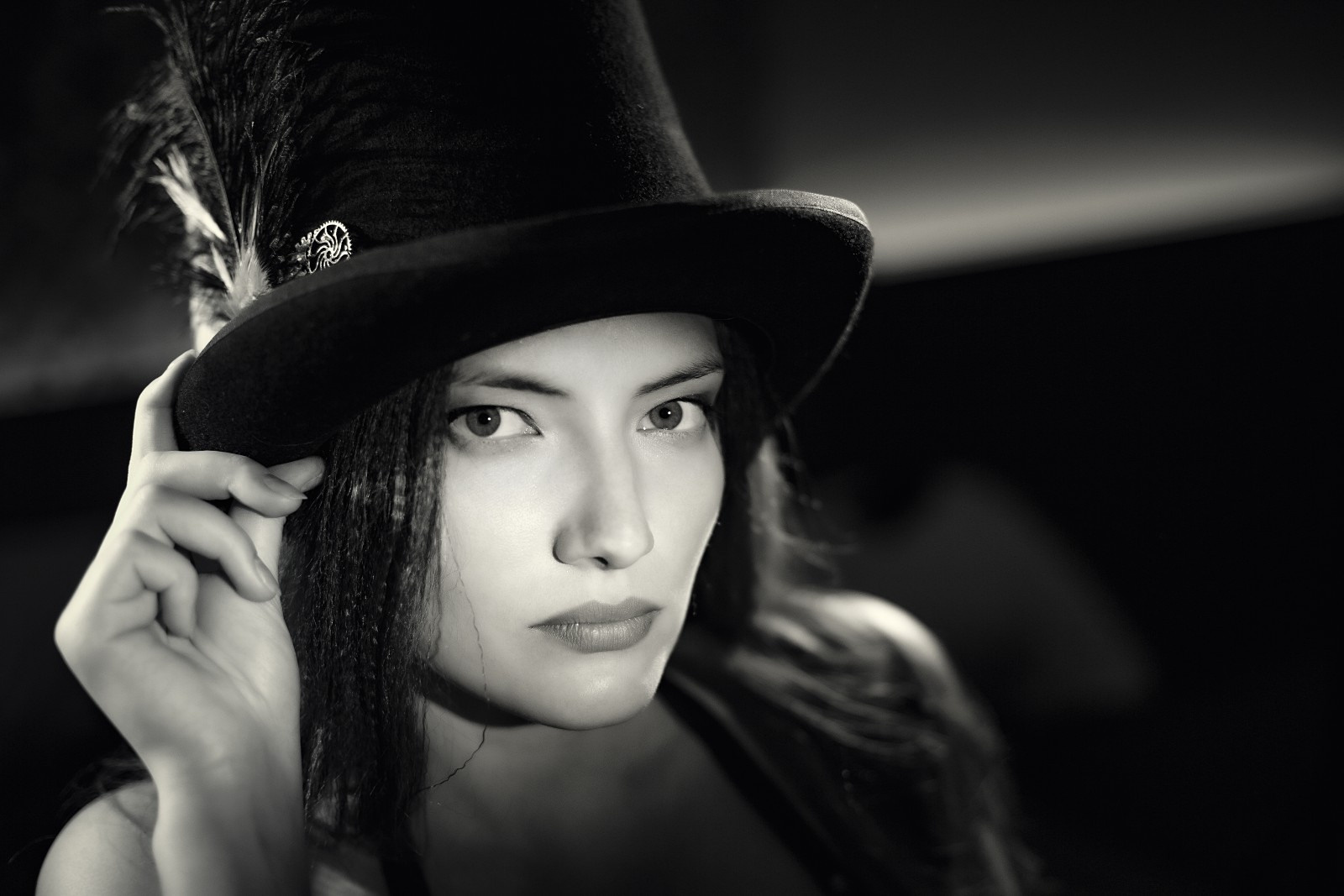 ЧБ портрет. Свадебный и репортажный фотограф в Москве и Московской области