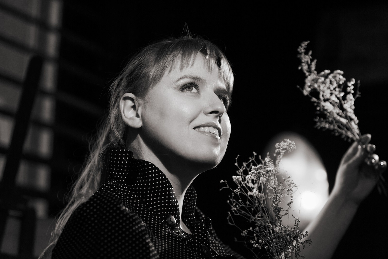 ЧБ портрет. Свадебный и репортажный фотограф в Москве и Московской области