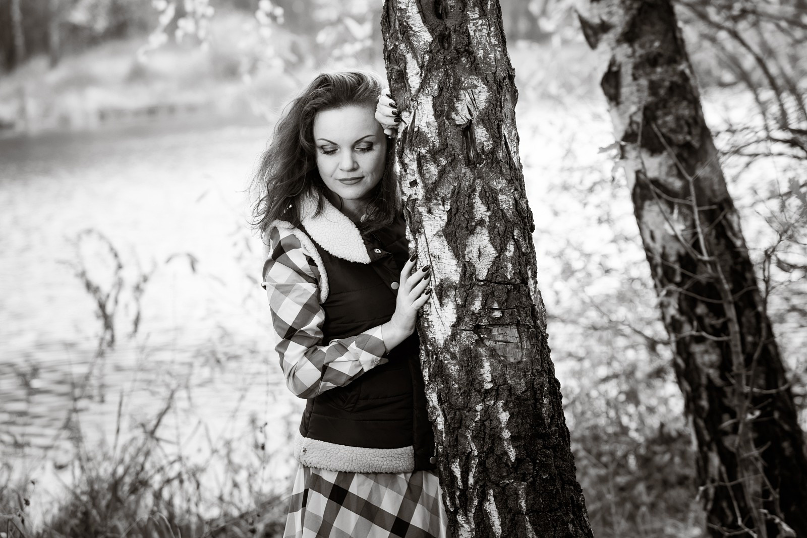 ЧБ портрет. Свадебный и репортажный фотограф в Москве и Московской области