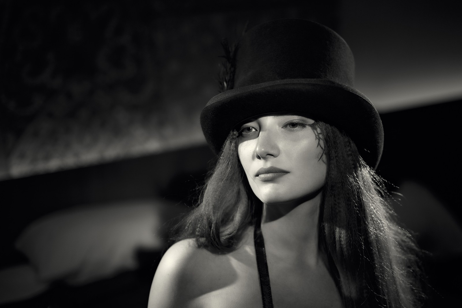 ЧБ портрет. Свадебный и репортажный фотограф в Москве и Московской области