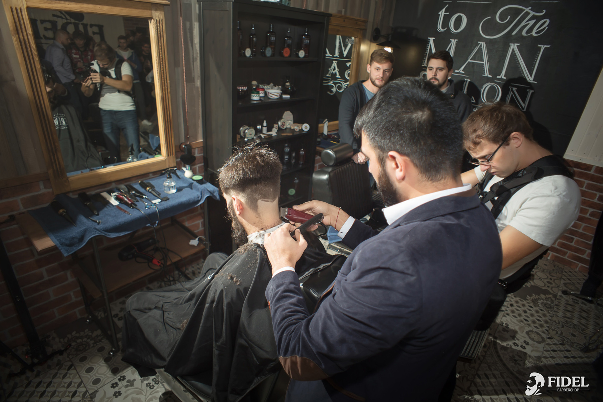 Барбершоп Fidel. Свадебный и репортажный фотограф в Москве и Московской области