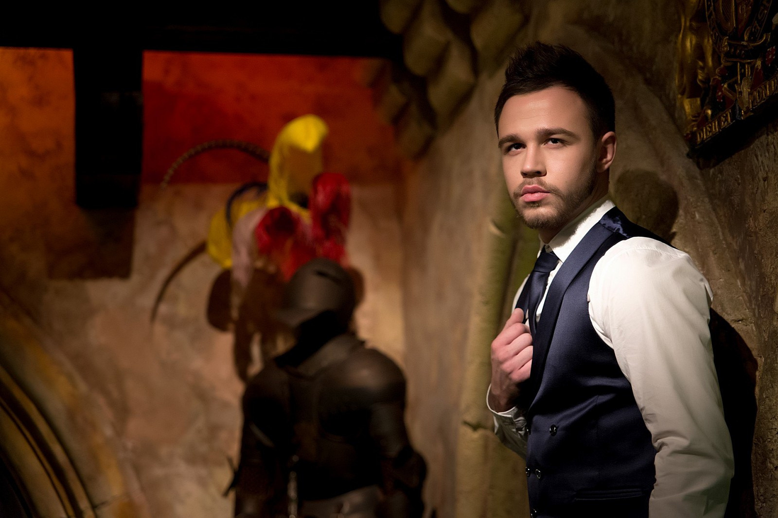 Мужской портрет в студии. Свадебный и репортажный фотограф в Москве и Московской области