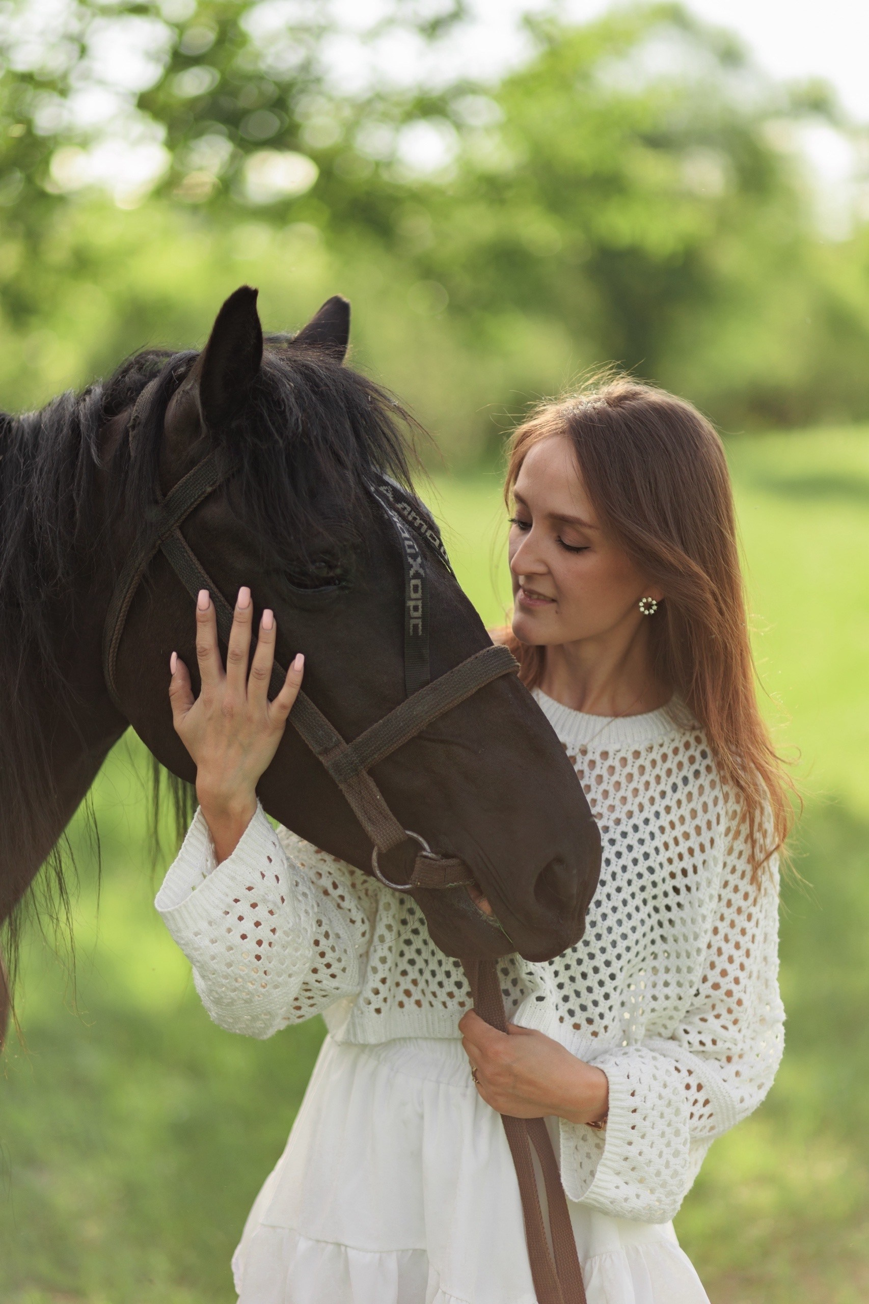 С лошадью. Фотограф в Чите Анна Осадчая