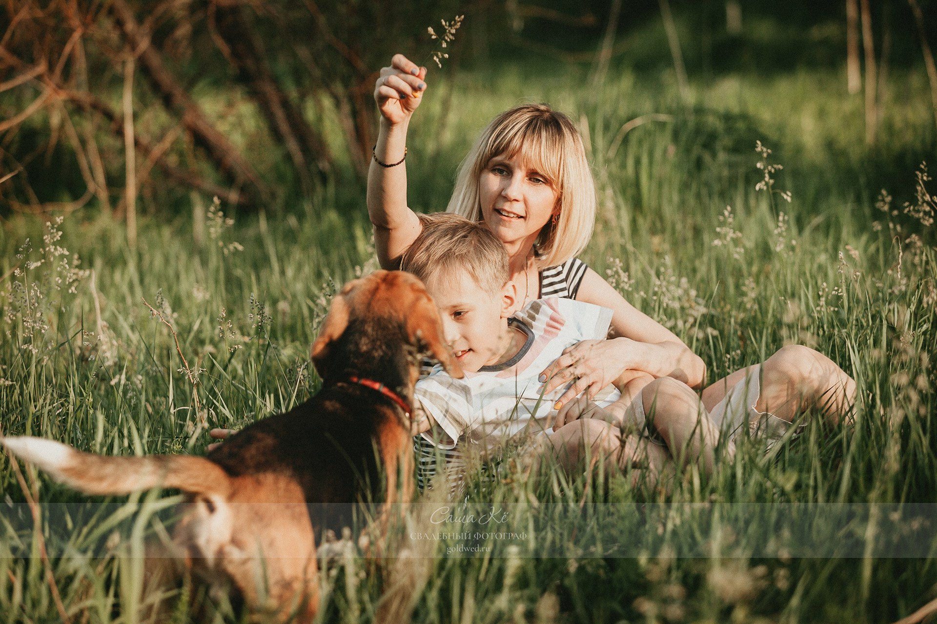 Семейная фотосессия в Заельцовском парке - прогулка с нежностью и романтикой от Саша Кё
