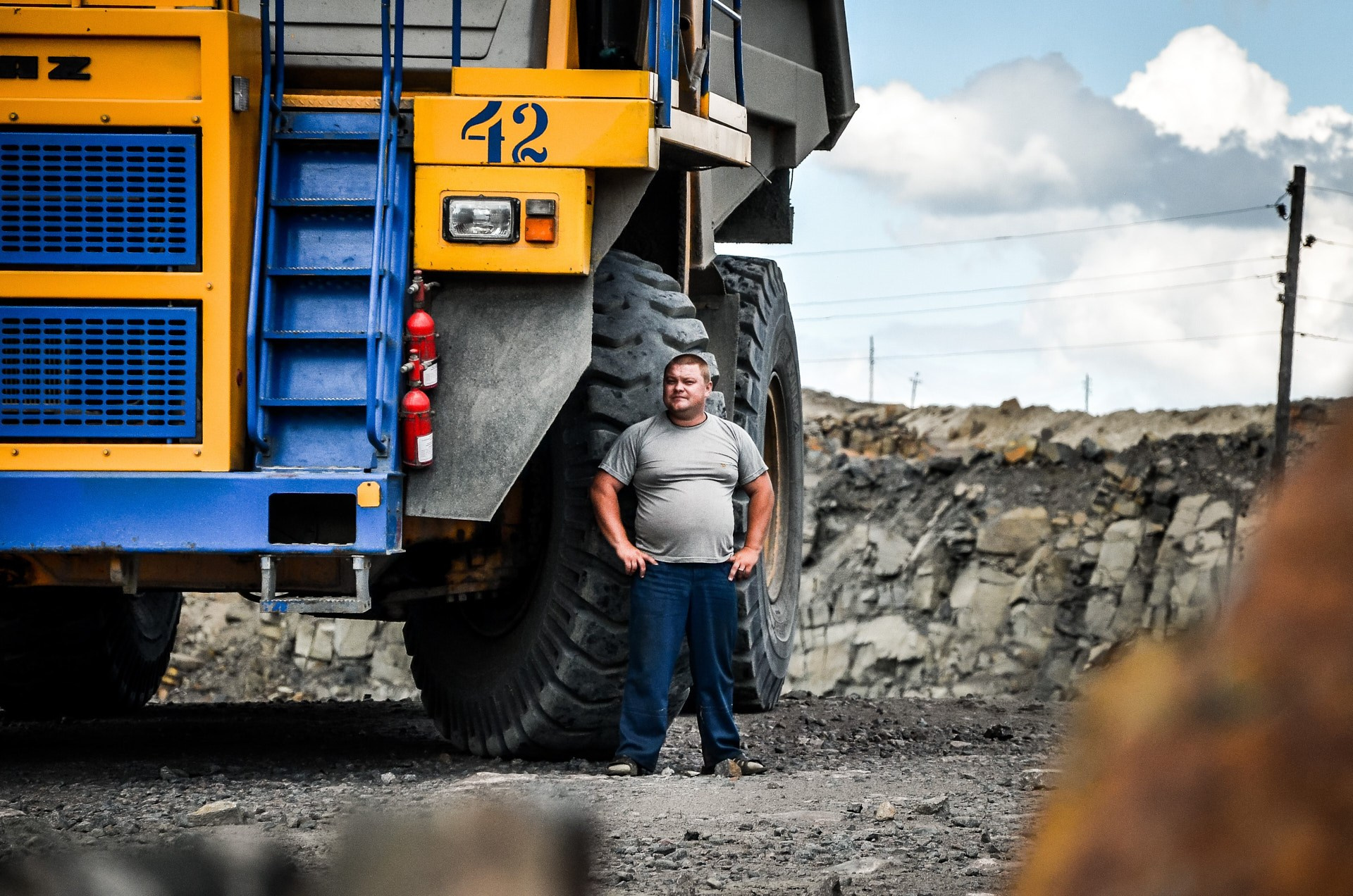 Гранитный карьер в г. Микашевичи. Репортажный фотограф в Минске. Алексей Матюшков