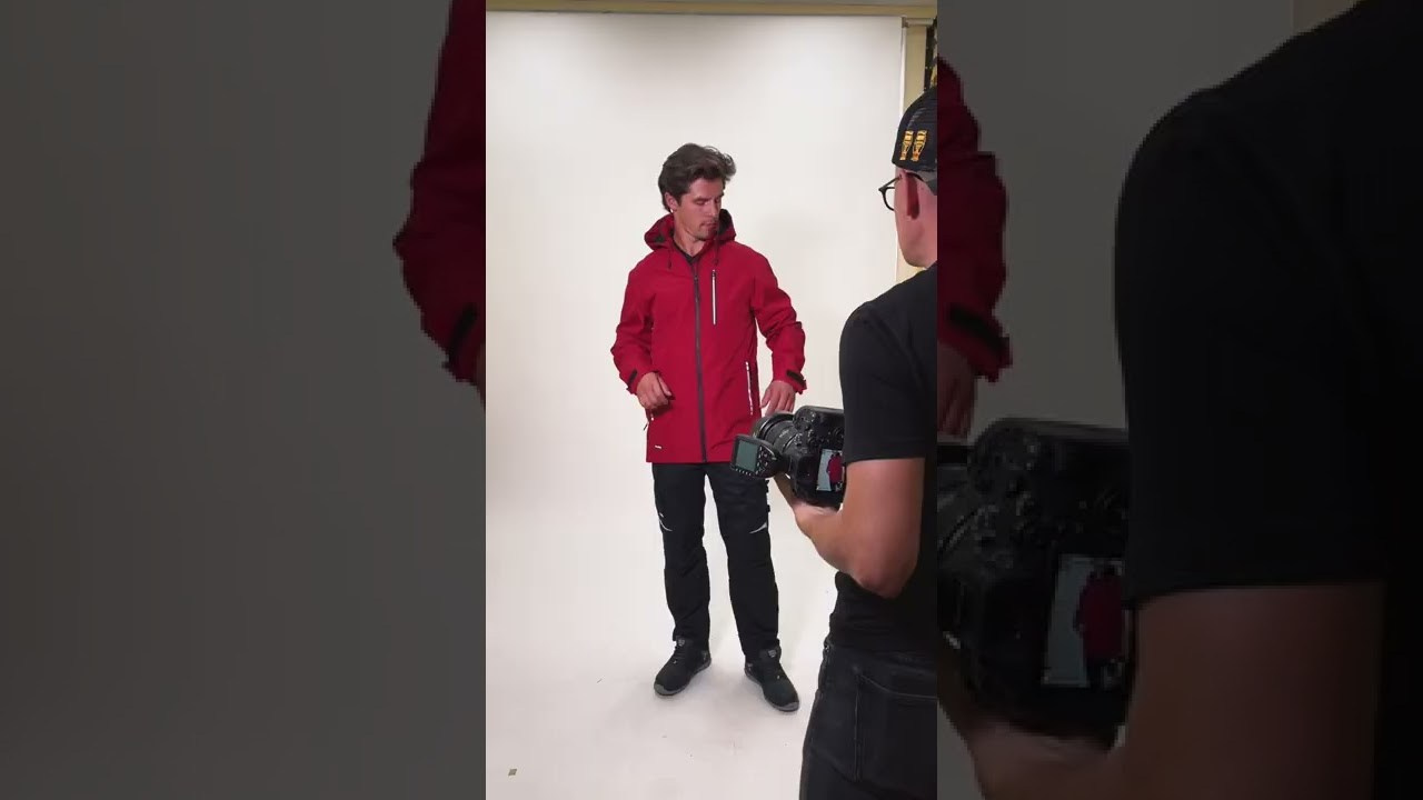 Бэкстейдж съёмки одежды для компании Brodeks