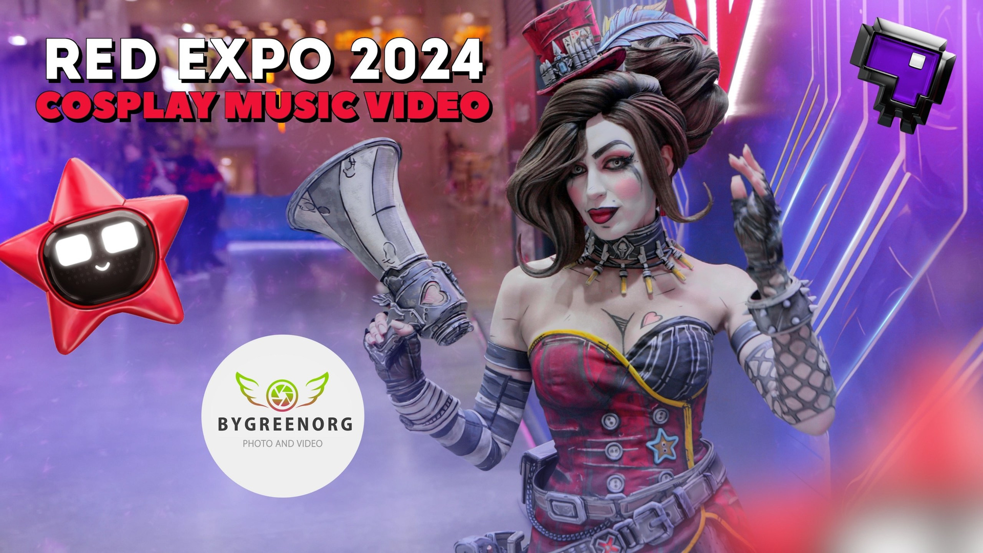 РЭД ЭКСПО 2024 — Cosplay Music Video. ByGreenOrg и красивые фотографии