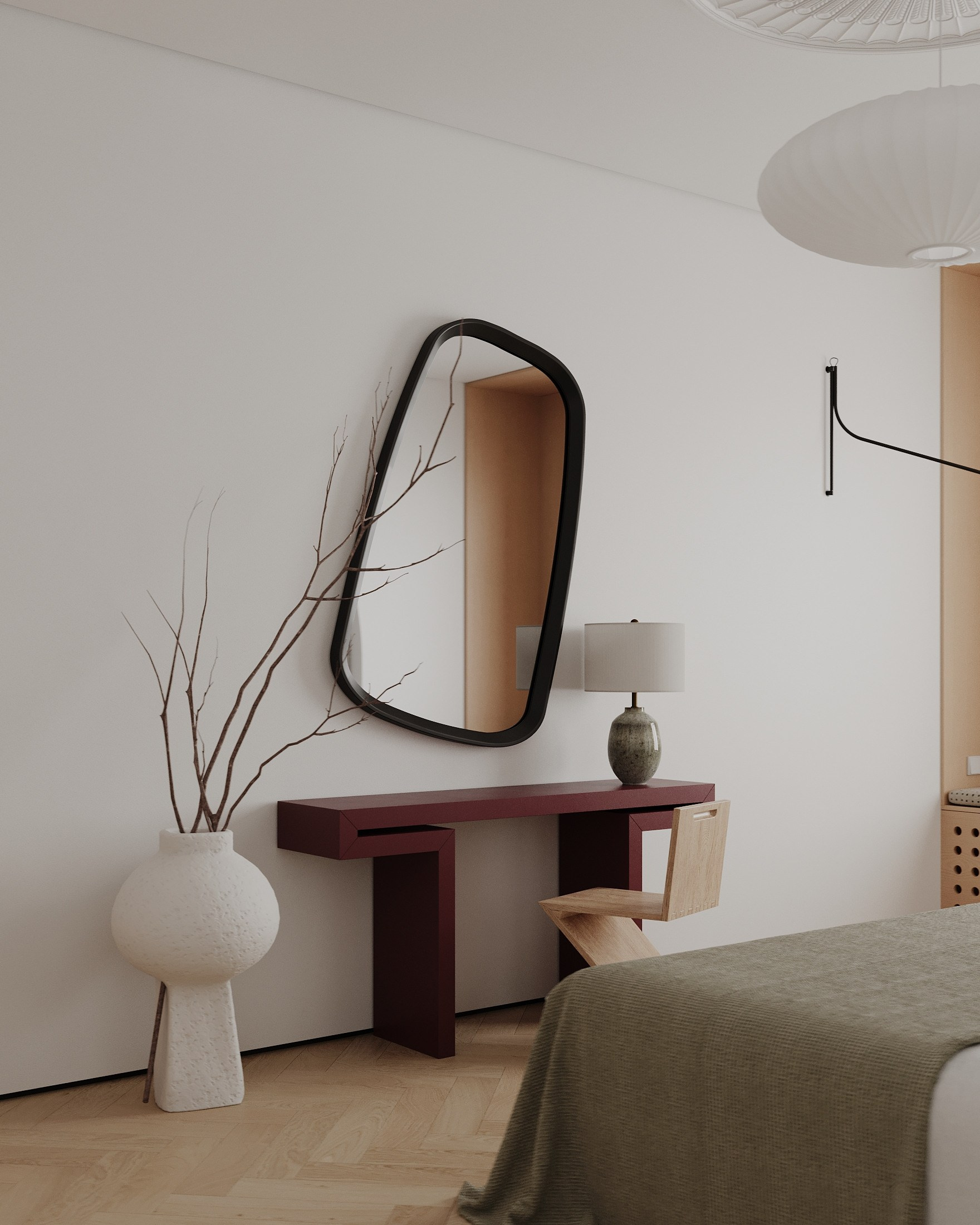 Концепт спальни в г. Санкт-Петербург. Студия интерьерной визуализации tmshkn.vis