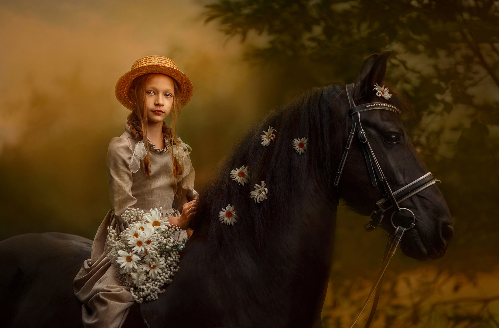 Детская Конная фотография в Москве Юлия Шепелева
