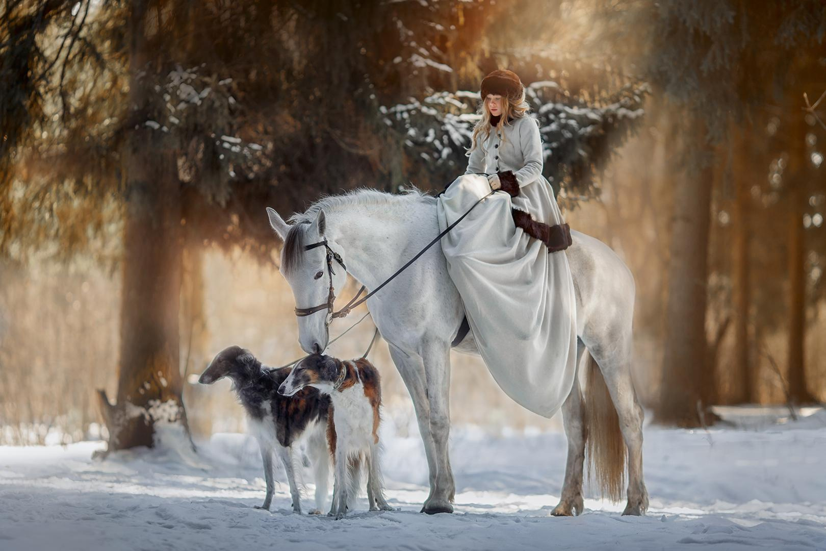 Детская Конная фотография в Москве Юлия Шепелева