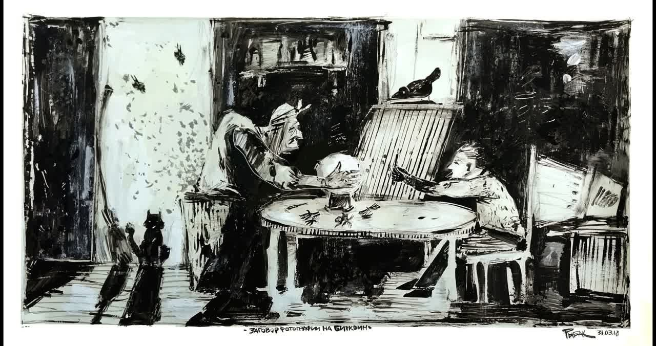 Серия Кризис. Художник Рыбак Николай