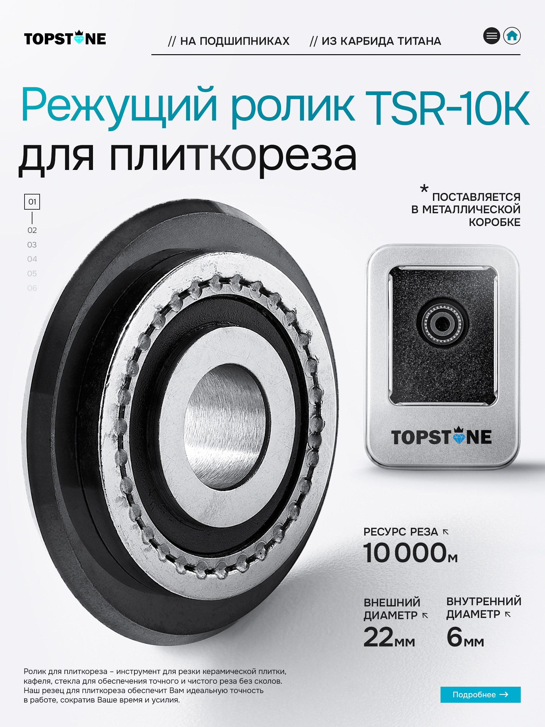 Режущий ролик