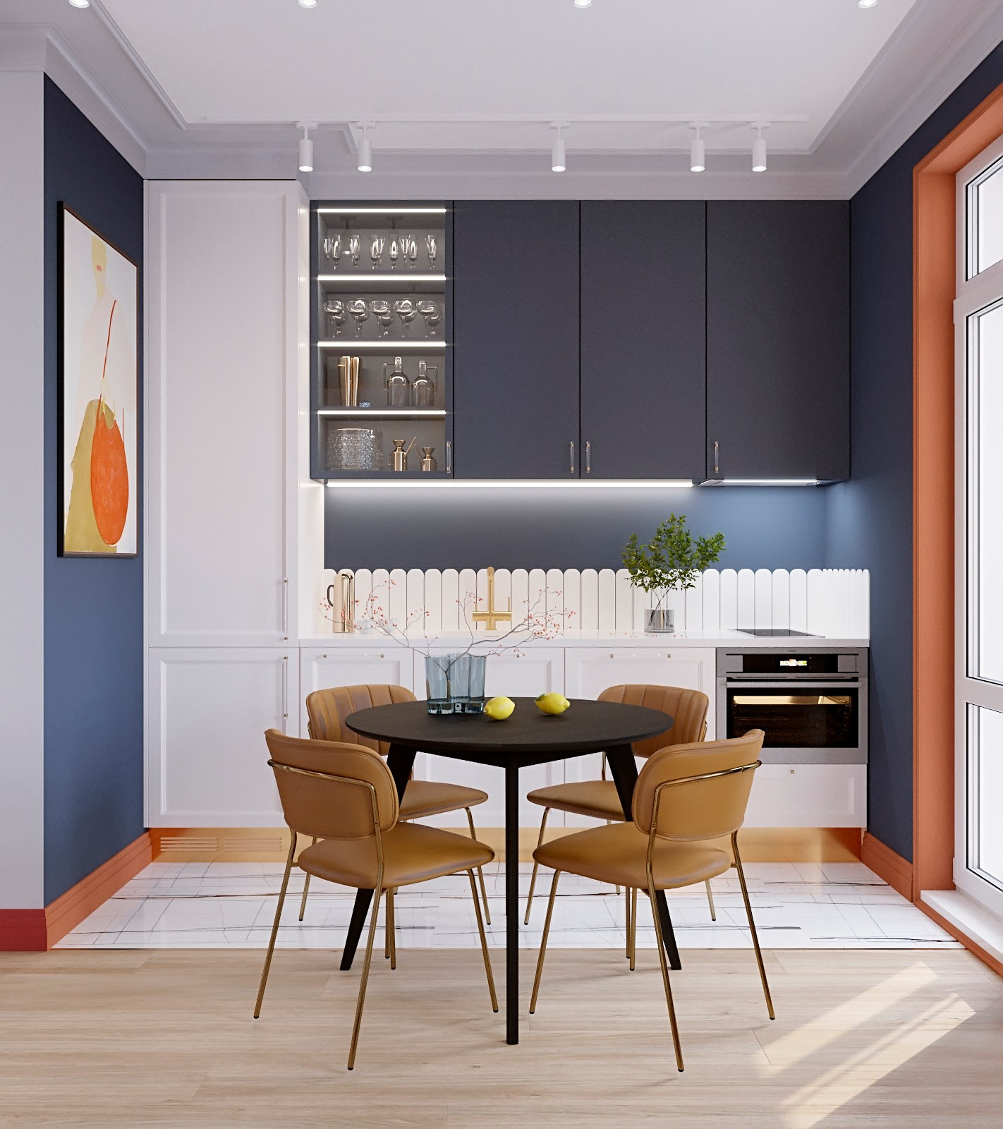 Кухня в студии