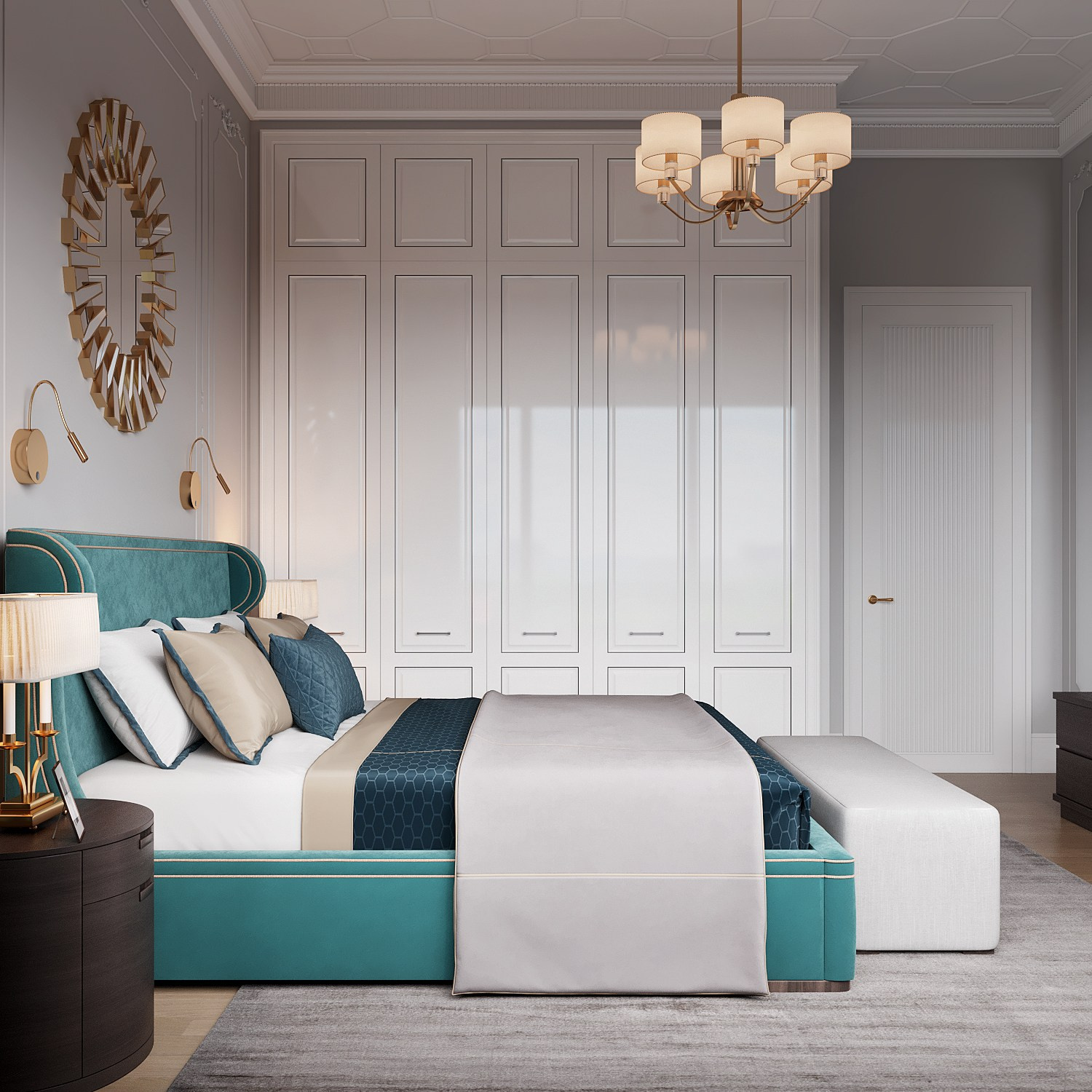 ЖК Река. Дизайн интерьера в Москве