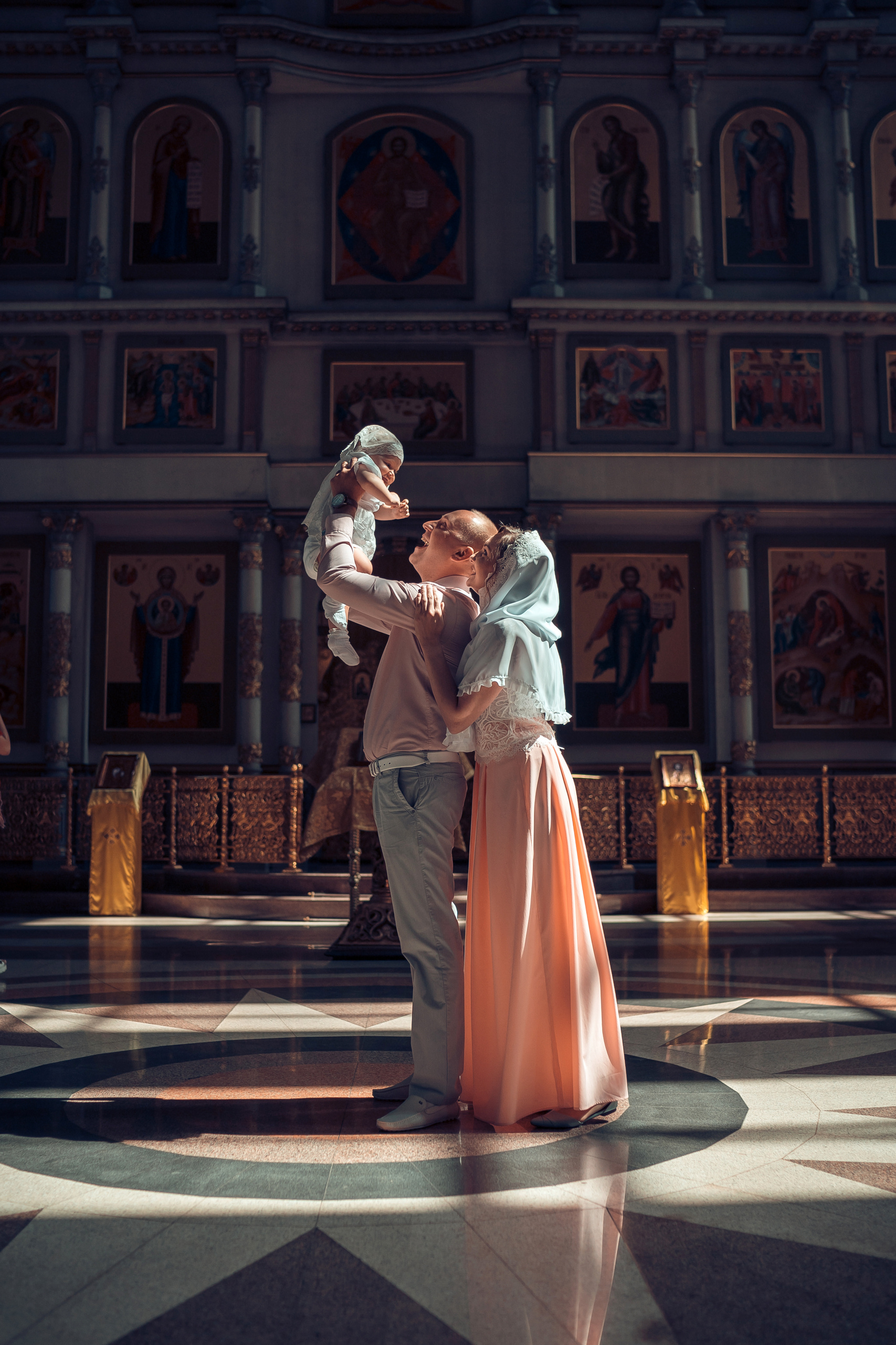 Крещение Златы Храм Рождества Христова