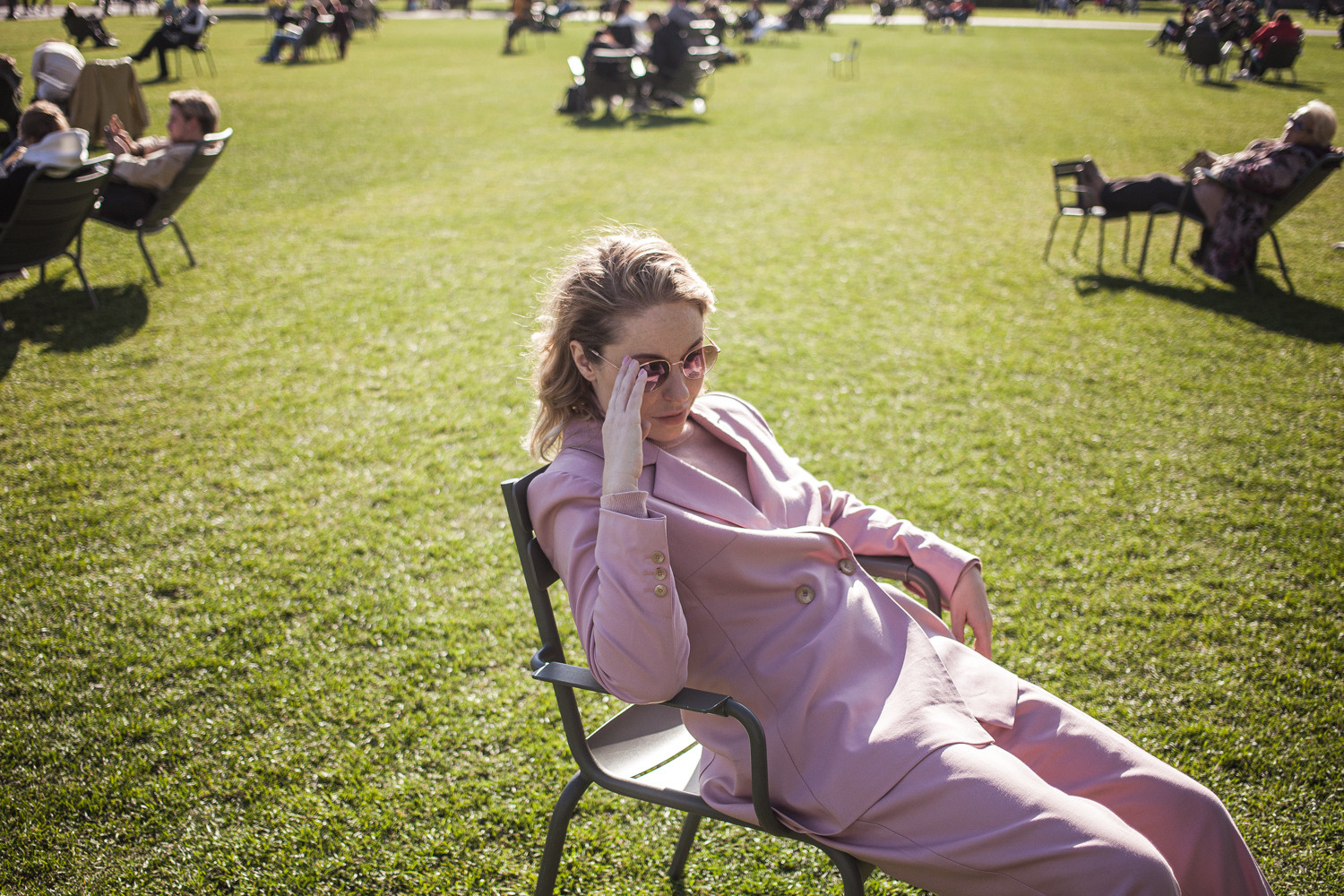 Kate, the casting director. Darin the photographer