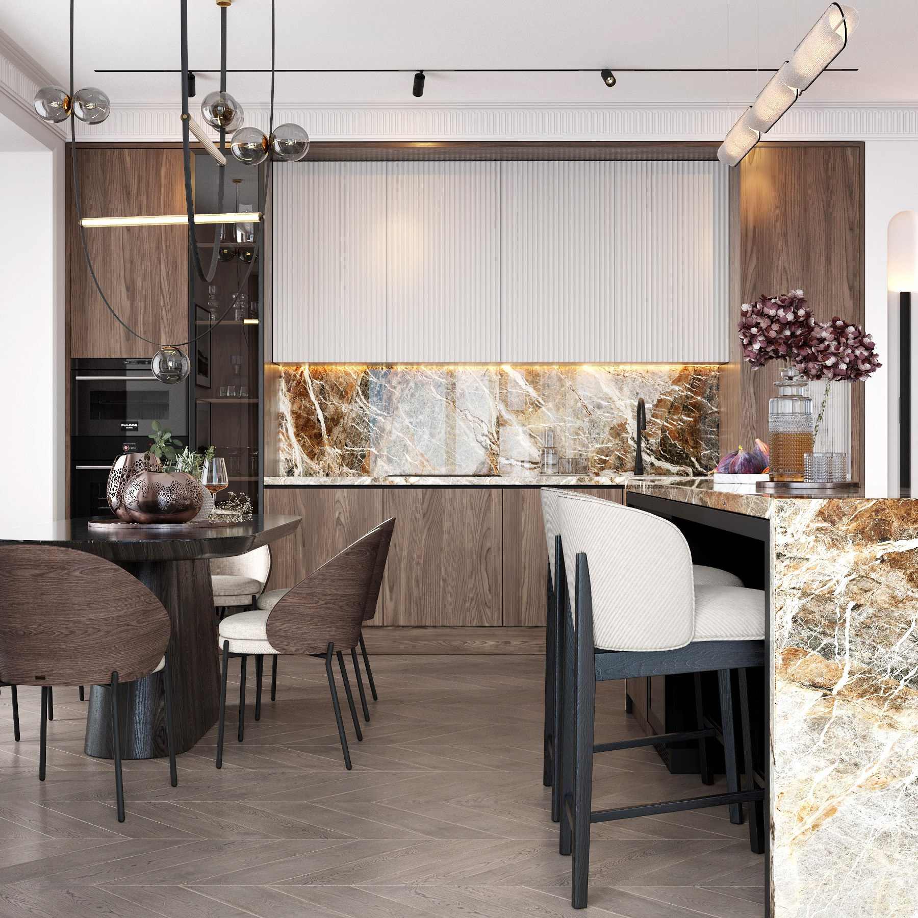 ЖК Sky House 3. Дизайн интерьера в Москве