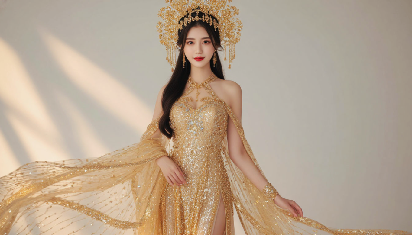 Стили фотосессий для девушек. Загадка Востока. Портрет изящной девушки. Царица.