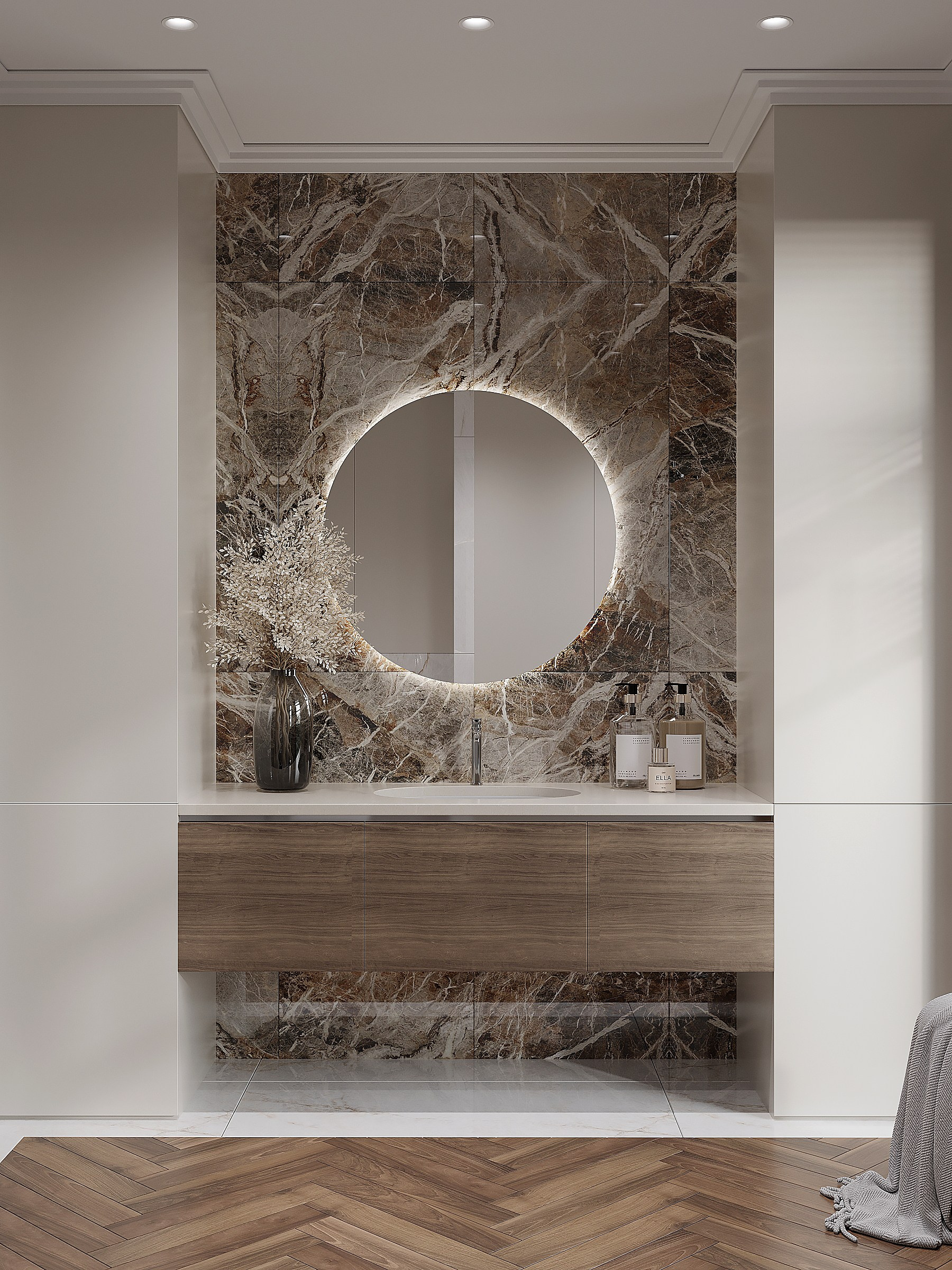 Жилой дом НОВЫЕ ВЁШКИ, 360 м² | МОСКВА. Design interior-Samsonyan R