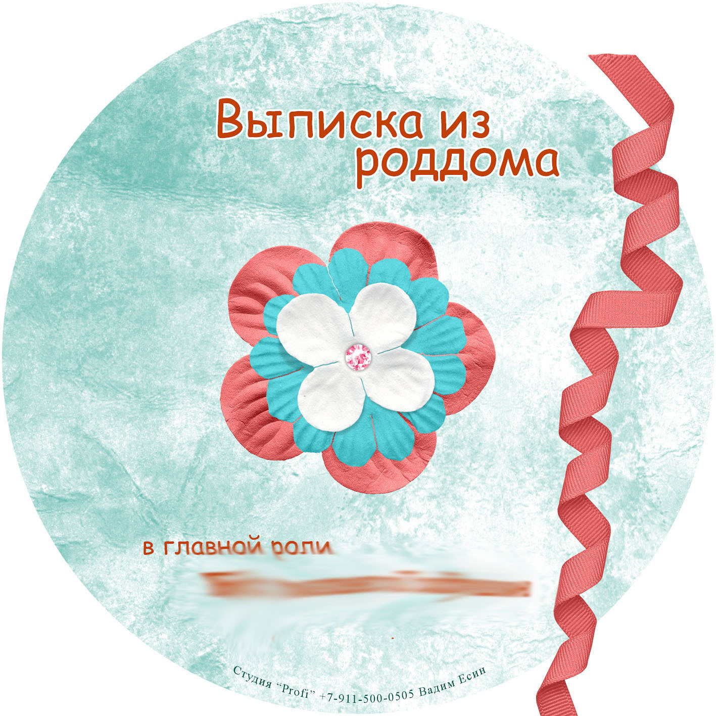 Оформление DVD диска с фото.