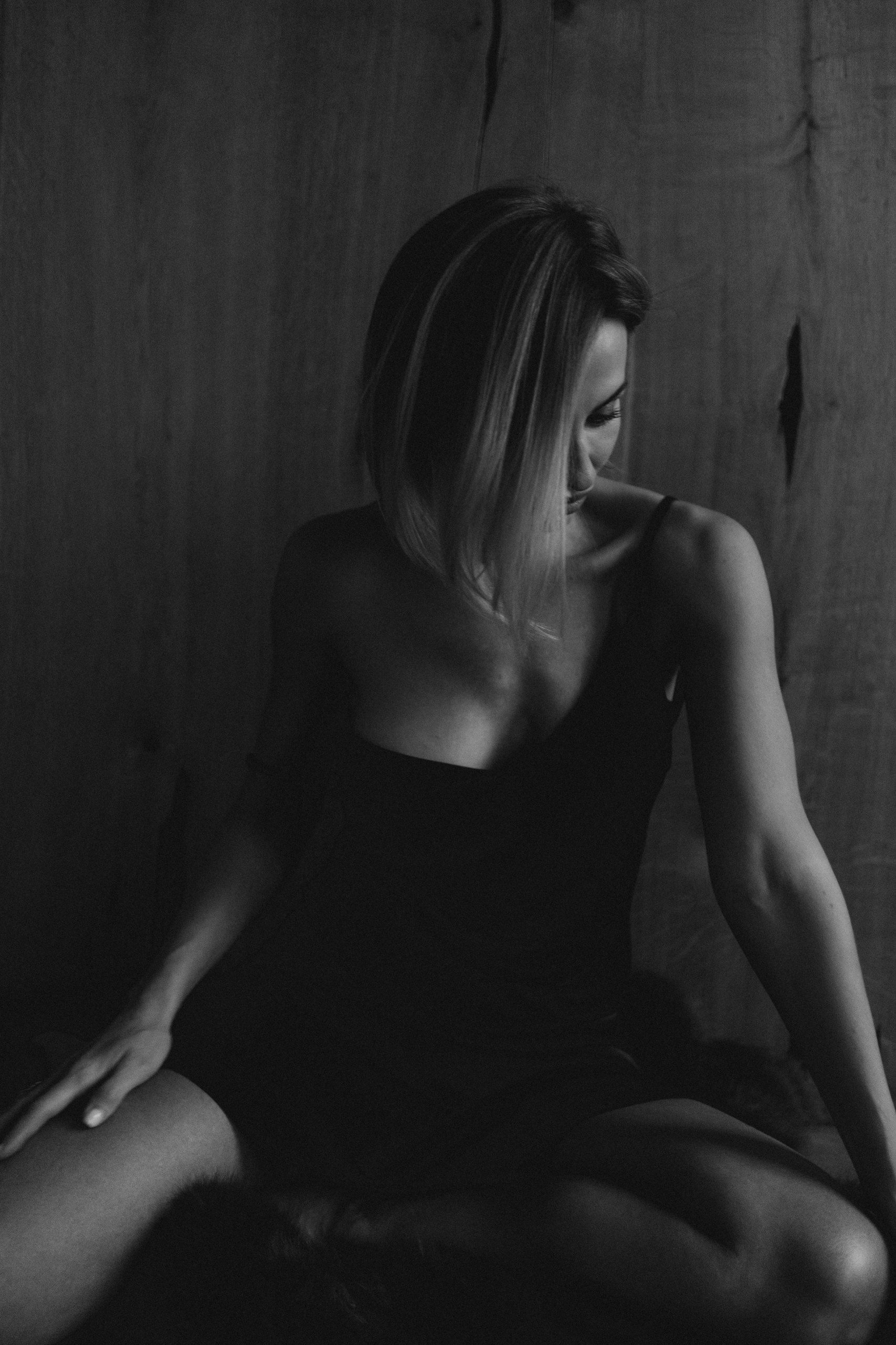 Женский студийный портрет