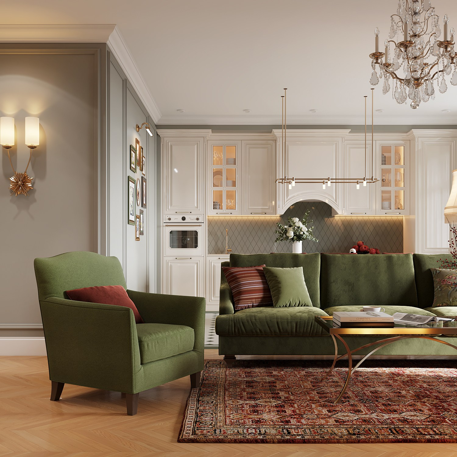 ЖК Мичуринский. Дизайн интерьера в Москве