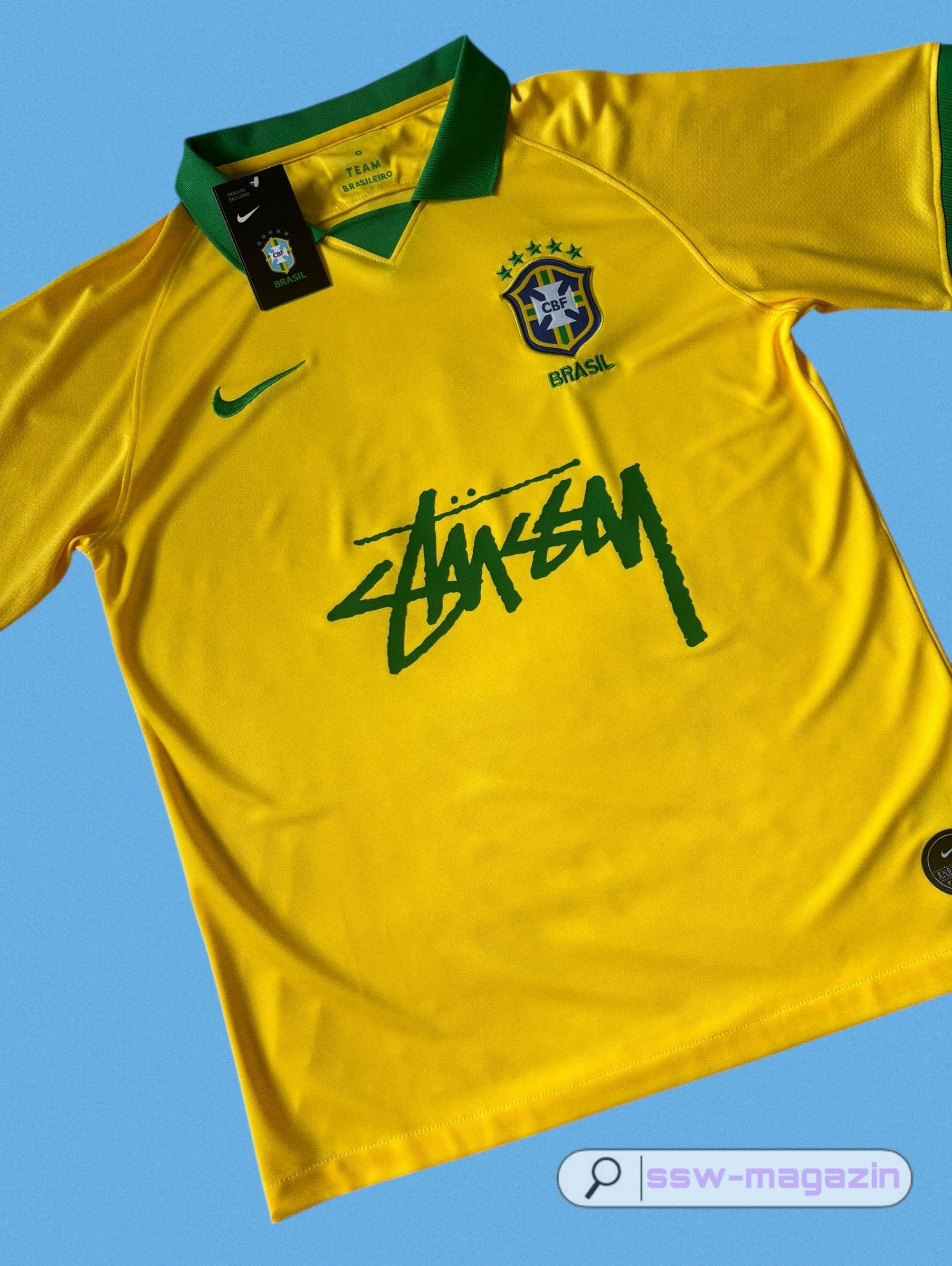 Джерси сборной бразилии stussy 2025 купить. Футбольный магазин — ssw_magazin