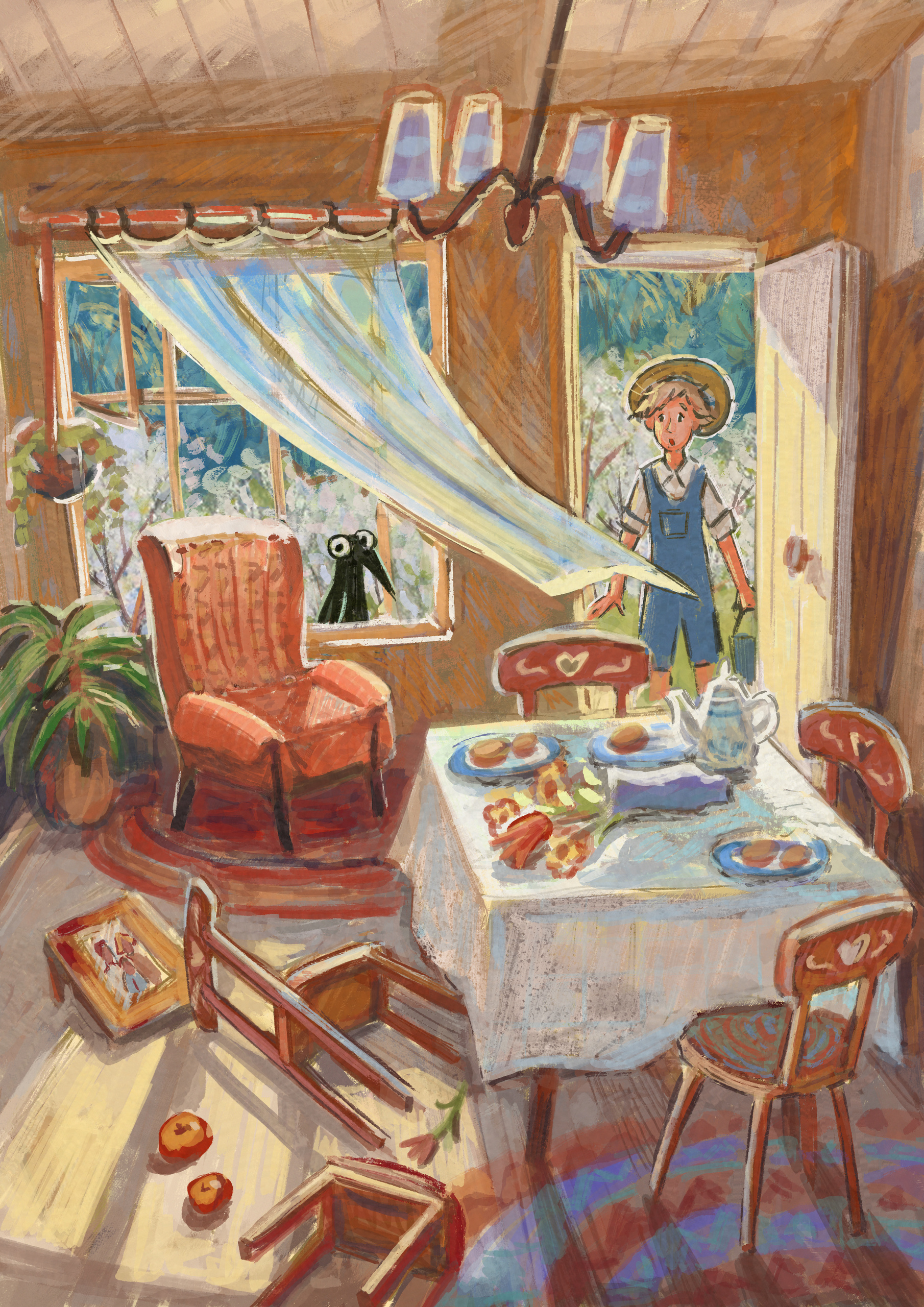 The boy and the wizard