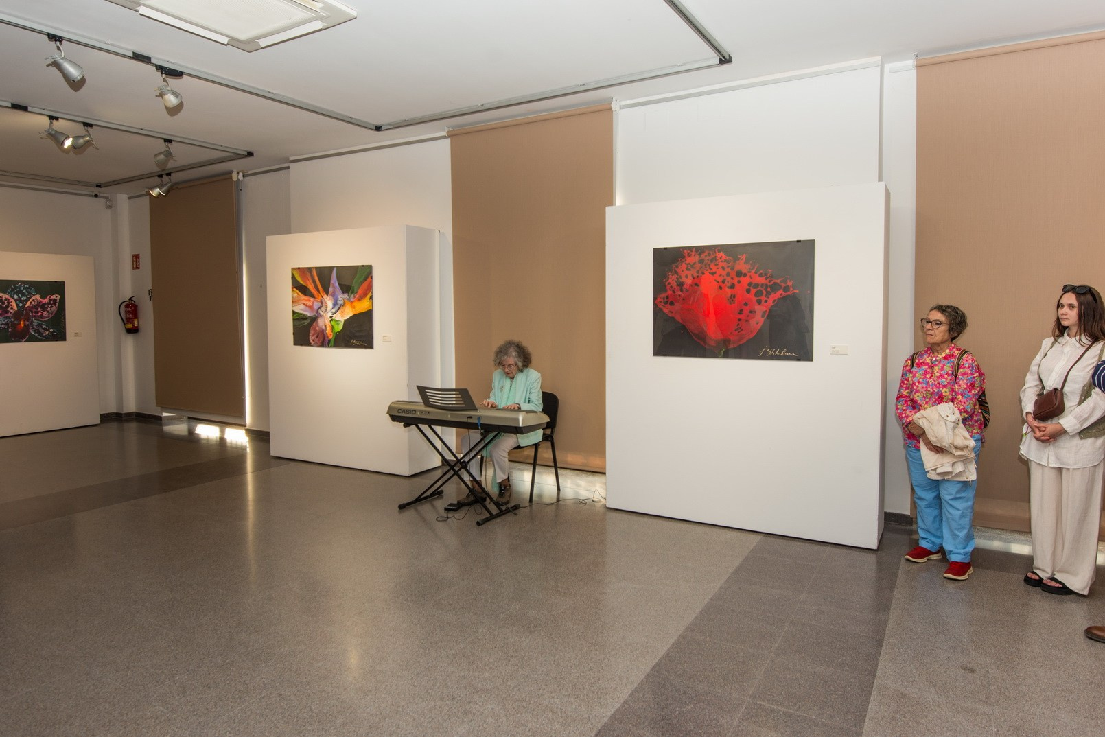 Abstract Art Exhibition. Photographer Aleksandr Rybintsev