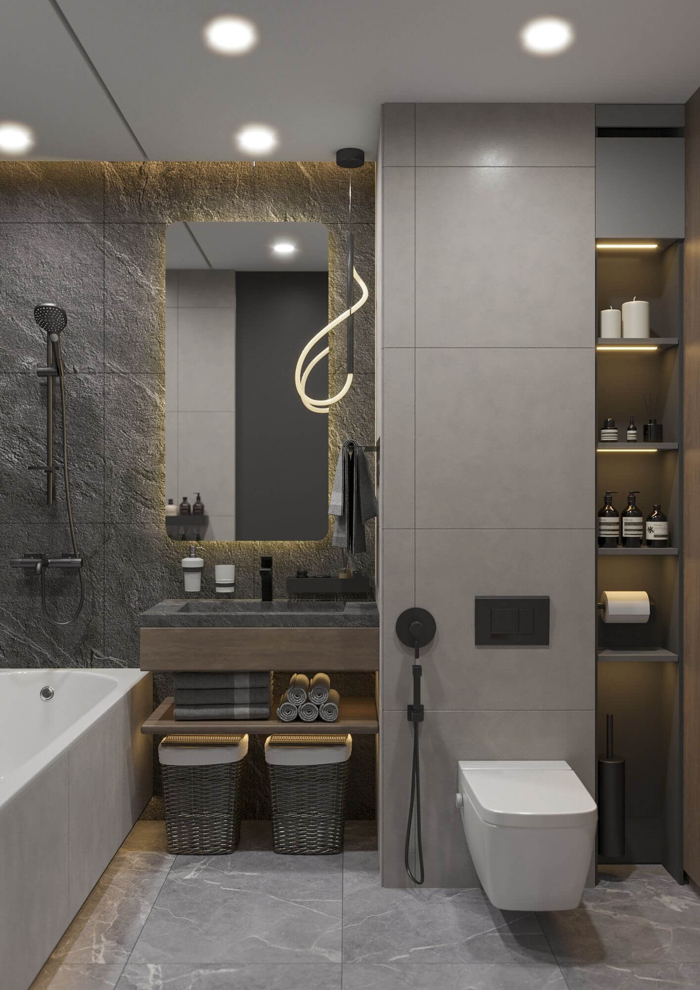 Вдохновиться. Ремонт санузла, туалета, ванной под ключ в Казани. Укладка плитки