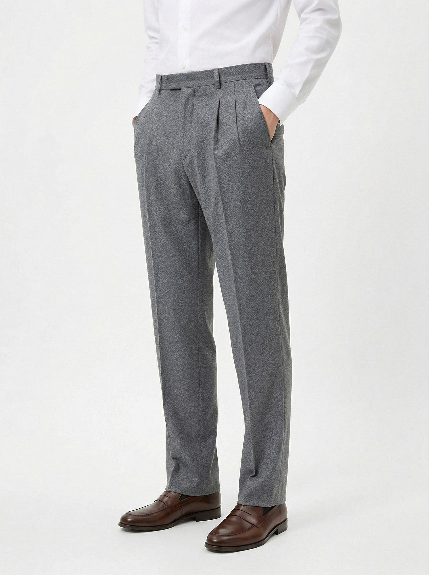 Генерация каталога не белом фоне серые шерстяные брюки