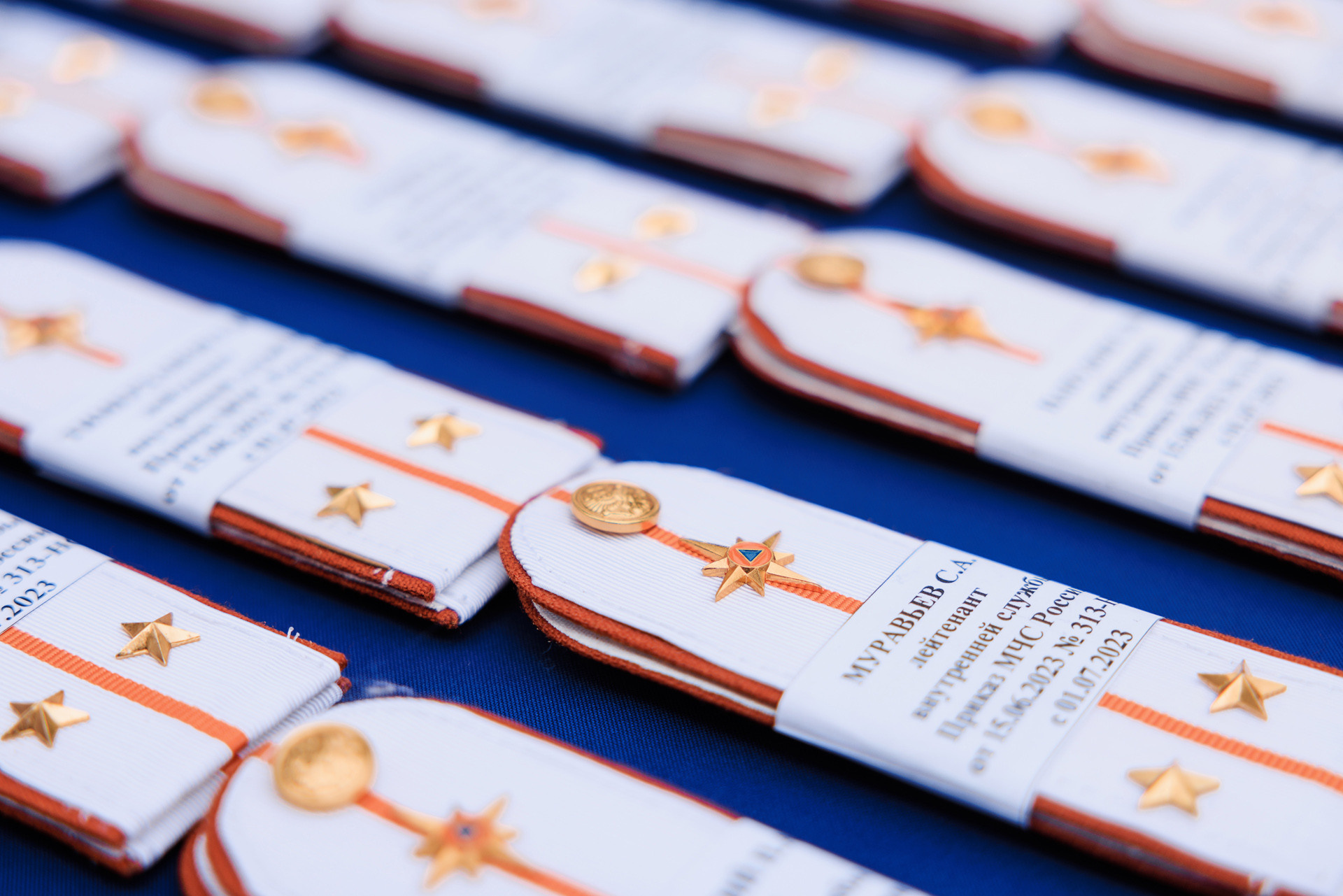 Вручение погон курсантам МЧС. Фотограф Виталий Хайлов, Екатеринбург