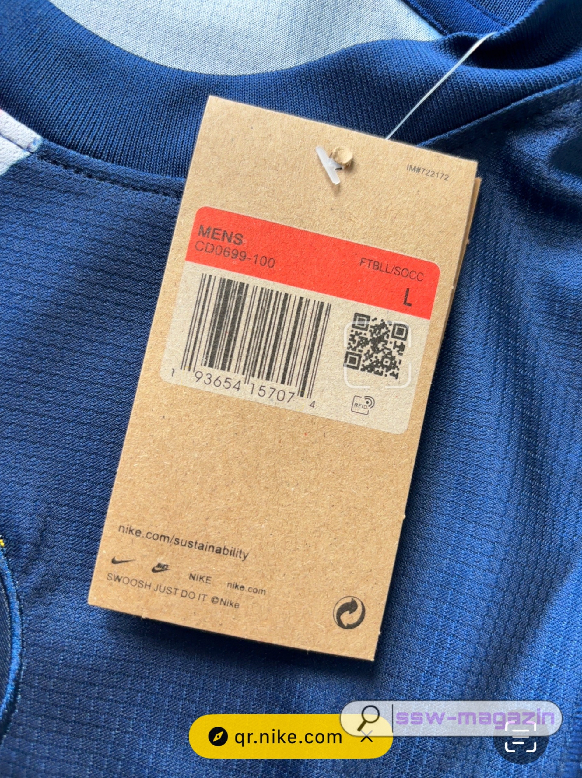 Купить домашнюю футболку PSG 2024-2025. Футбольный магазин — ssw_magazin