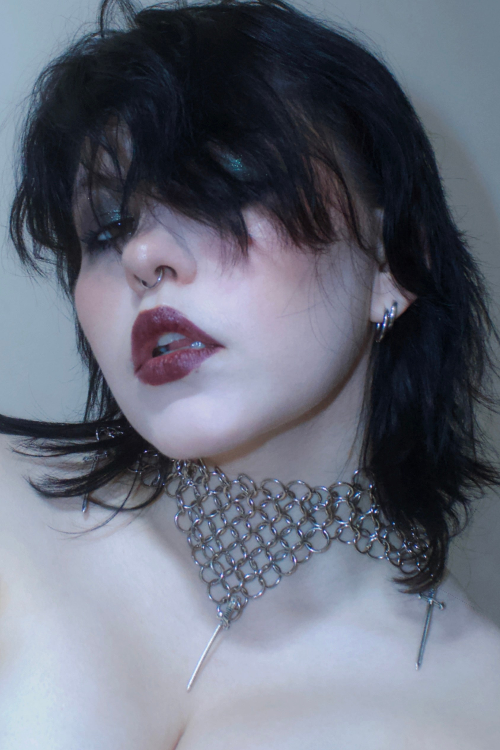 Чокеры из кольчуги. Украшения из кольчуги в Москве Соня Спросонья