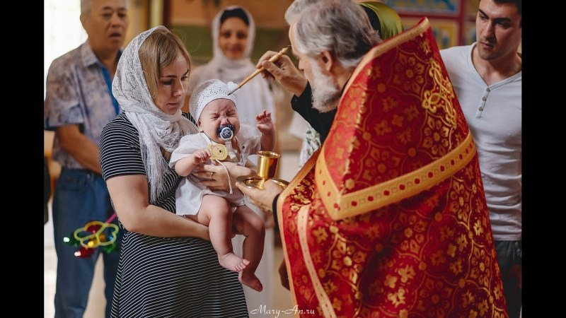 Таинство крещения. Свадебный и семейный фотограф Мария Ан