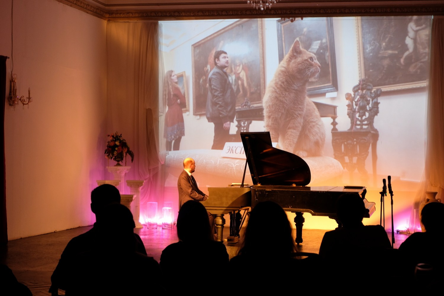 «ПитерКот» ежегодная выставка работ художников. Дом Шрёдера