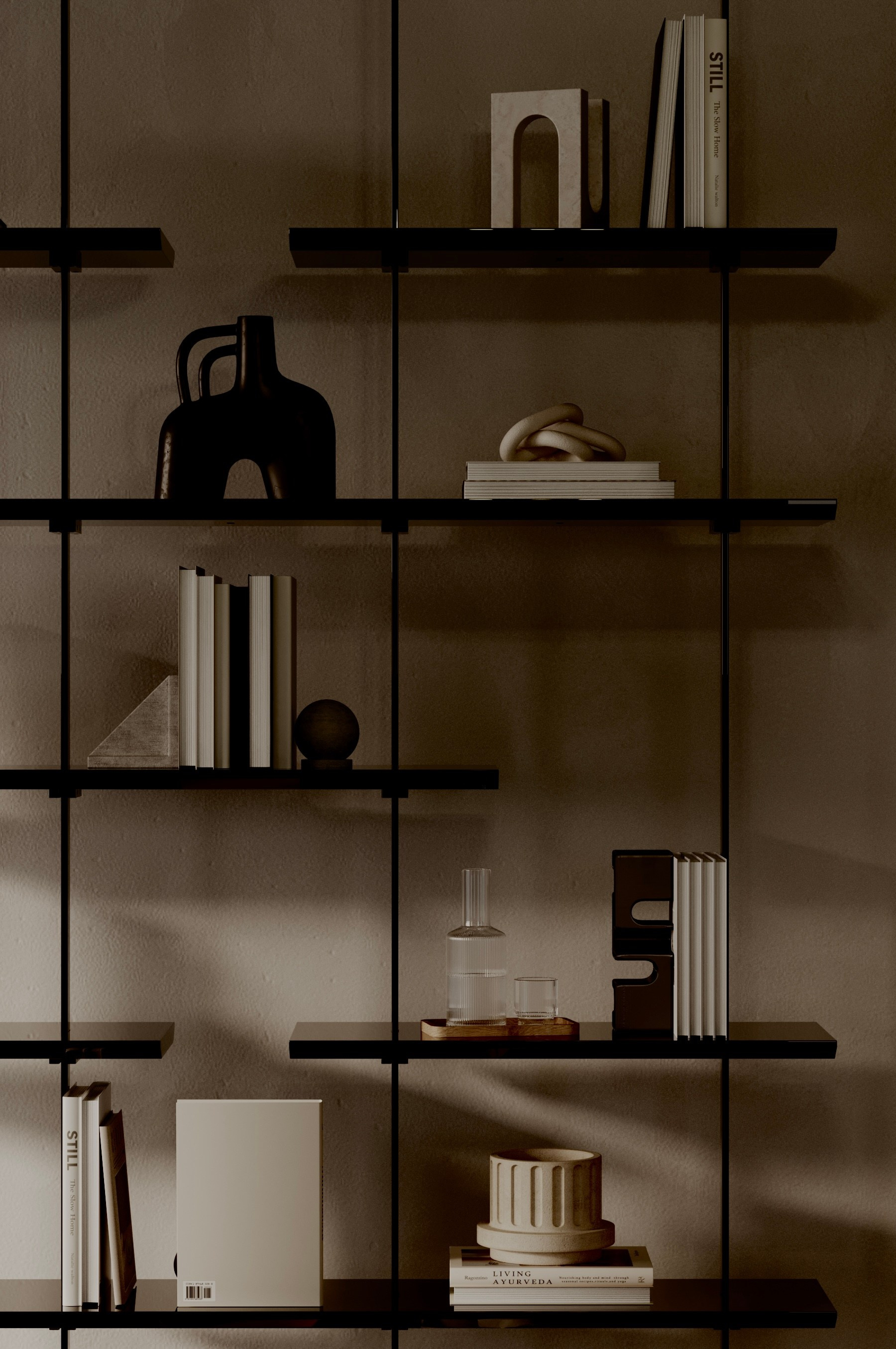 Exhibition space project, Moscow. Cg artist Shchapov Dmitry