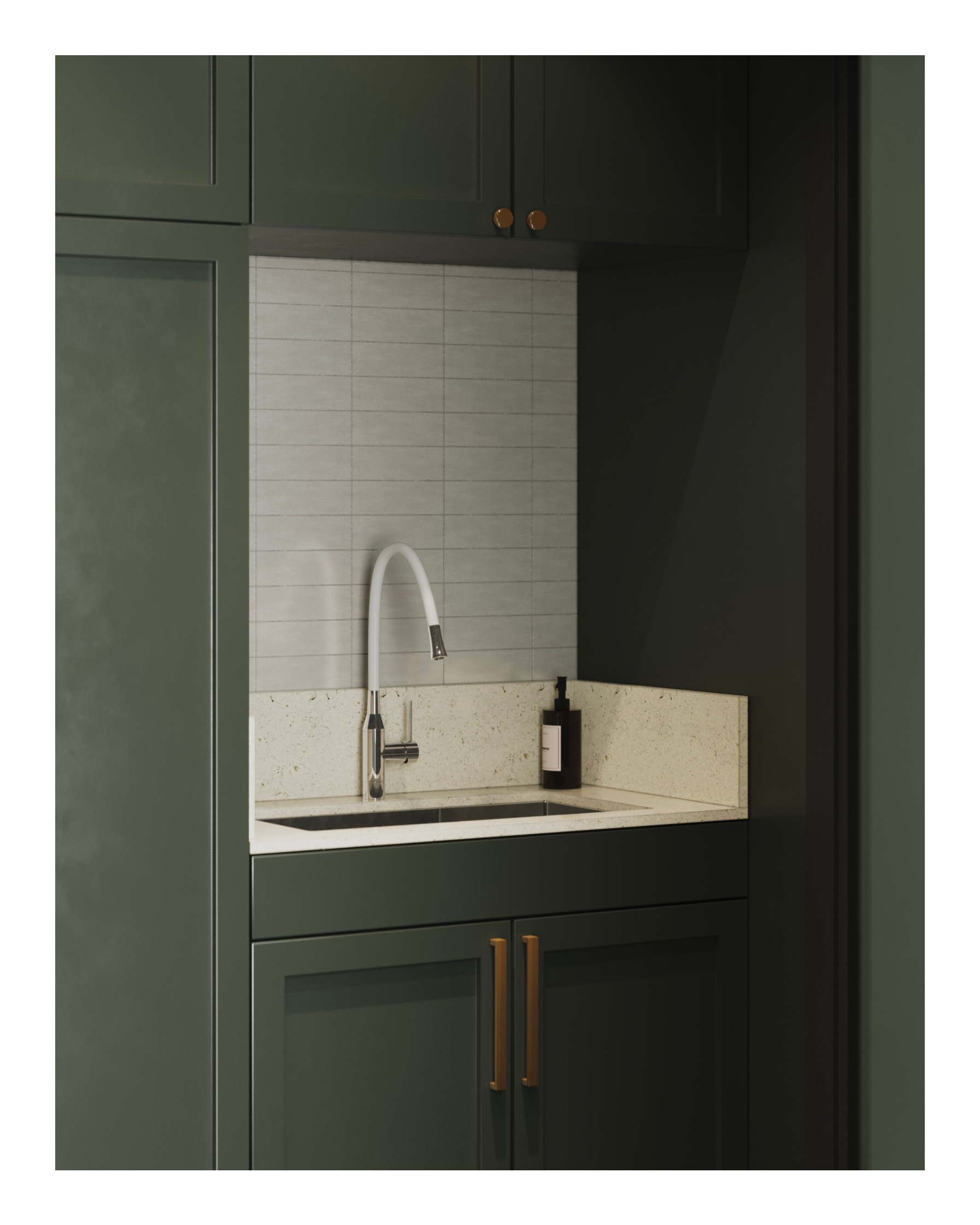 House in Deulino, Moscow. Cg artist Shchapov Dmitry