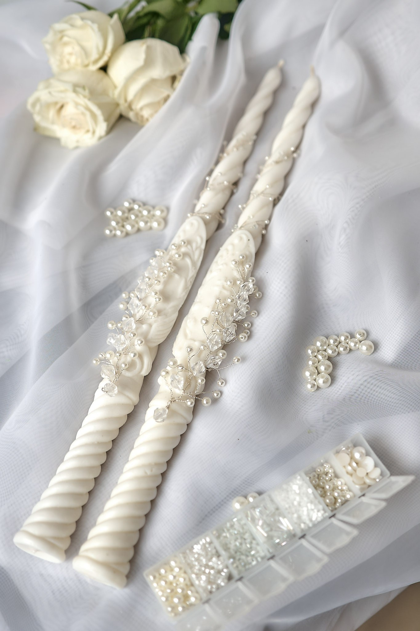 Свечи венчальные. Фотограф на Крещение и Венчание в Одинцово