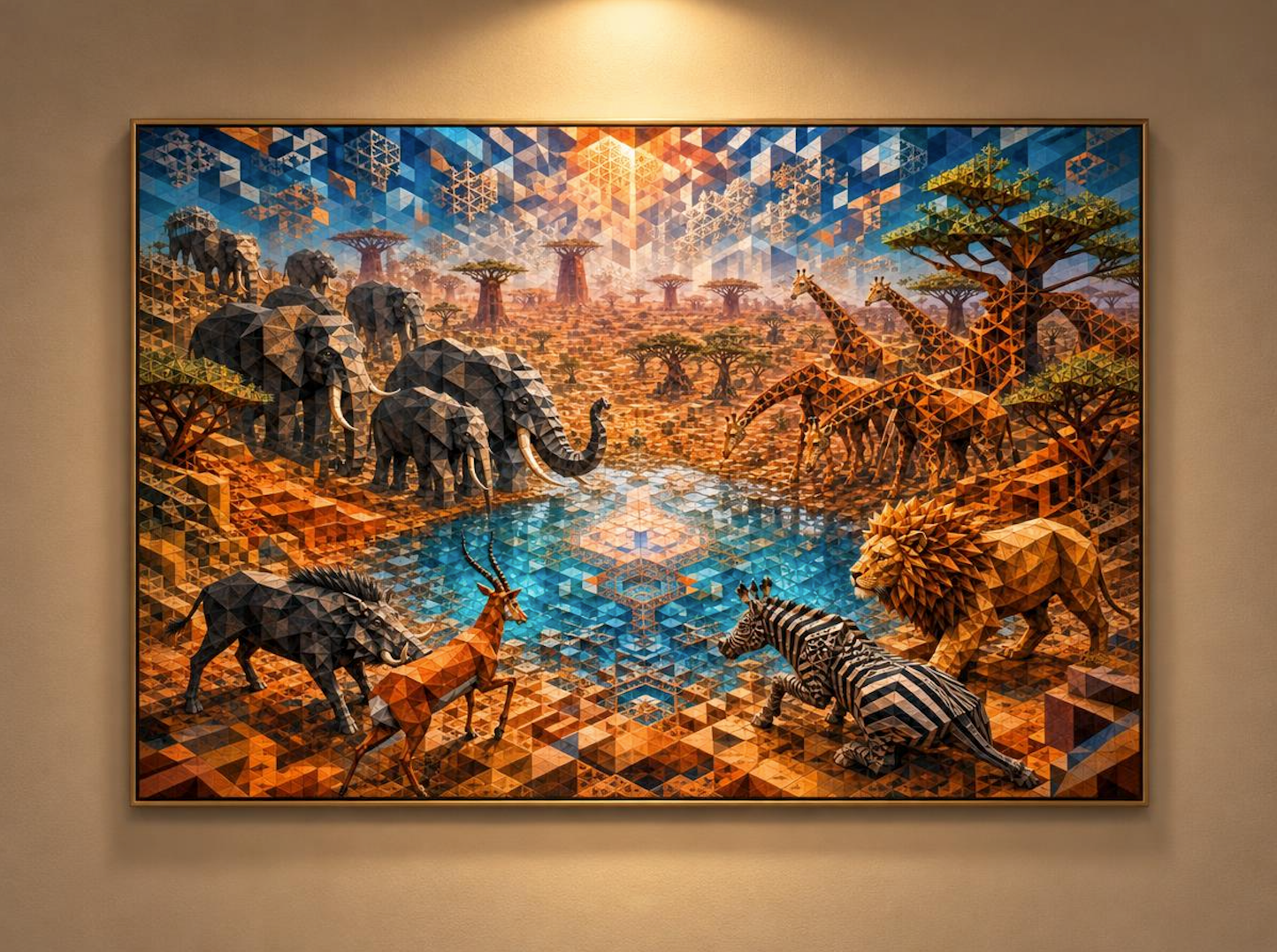 Вода. Эскиз NeoHand Art.
