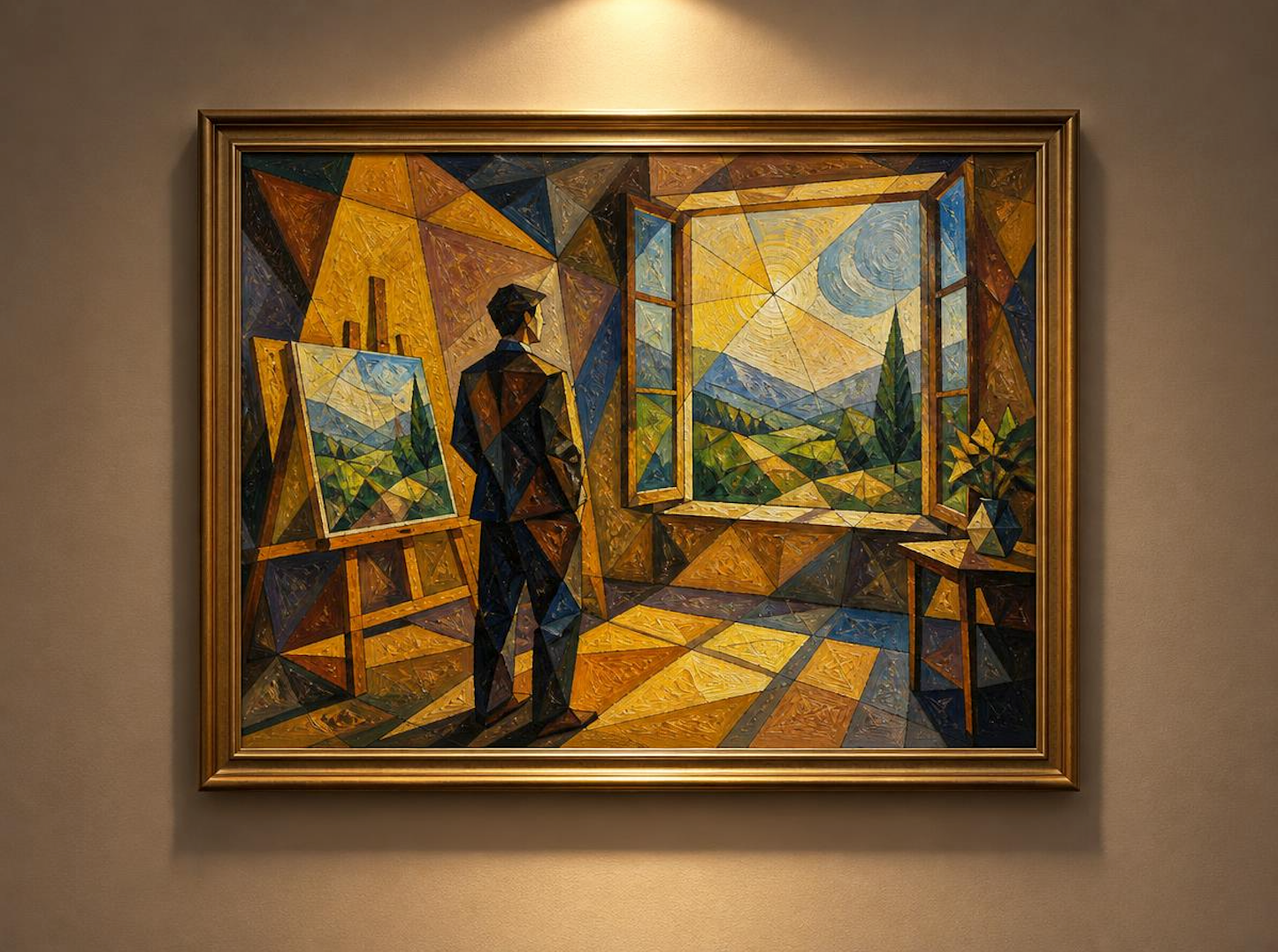 Художник. Эскиз NeoHand Art.