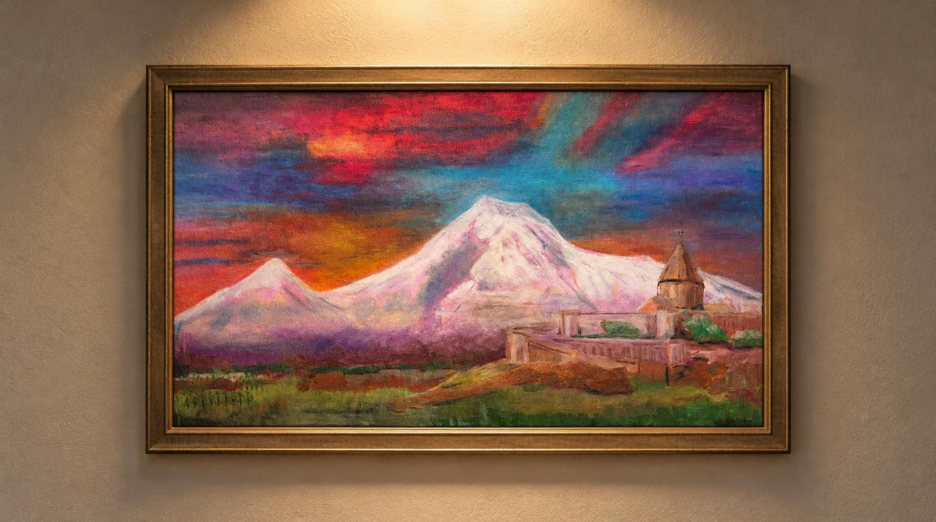 Начало (115). Пастель/холст. ***