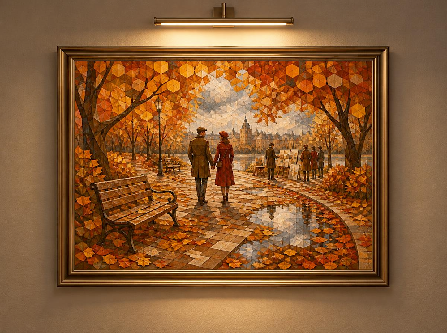 Осенний Парк. Эскиз NeoHand Art.