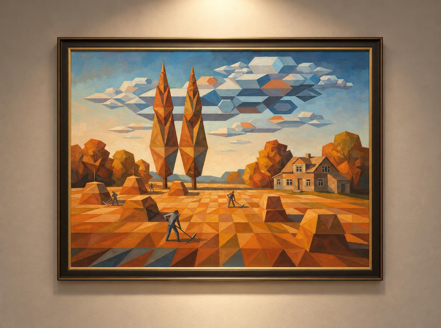Жатва. Эскиз NeoHand Art.