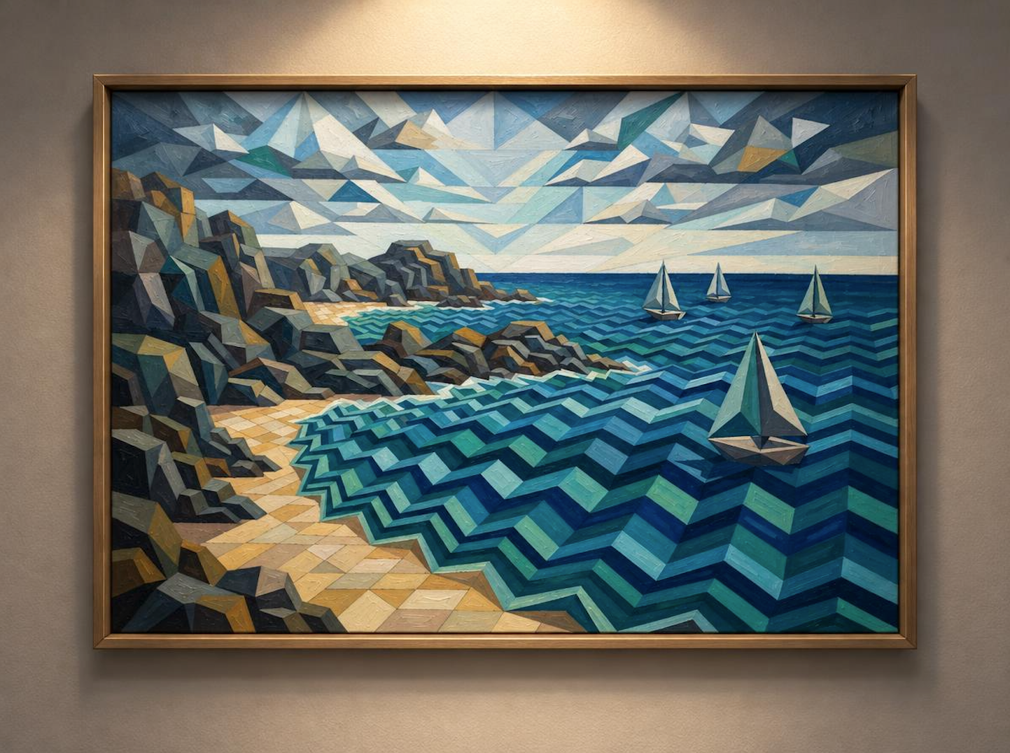 Море. Эскиз NeoHand Art.