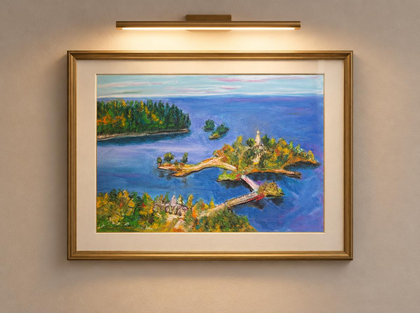Валаам (197). Пастель/холст.