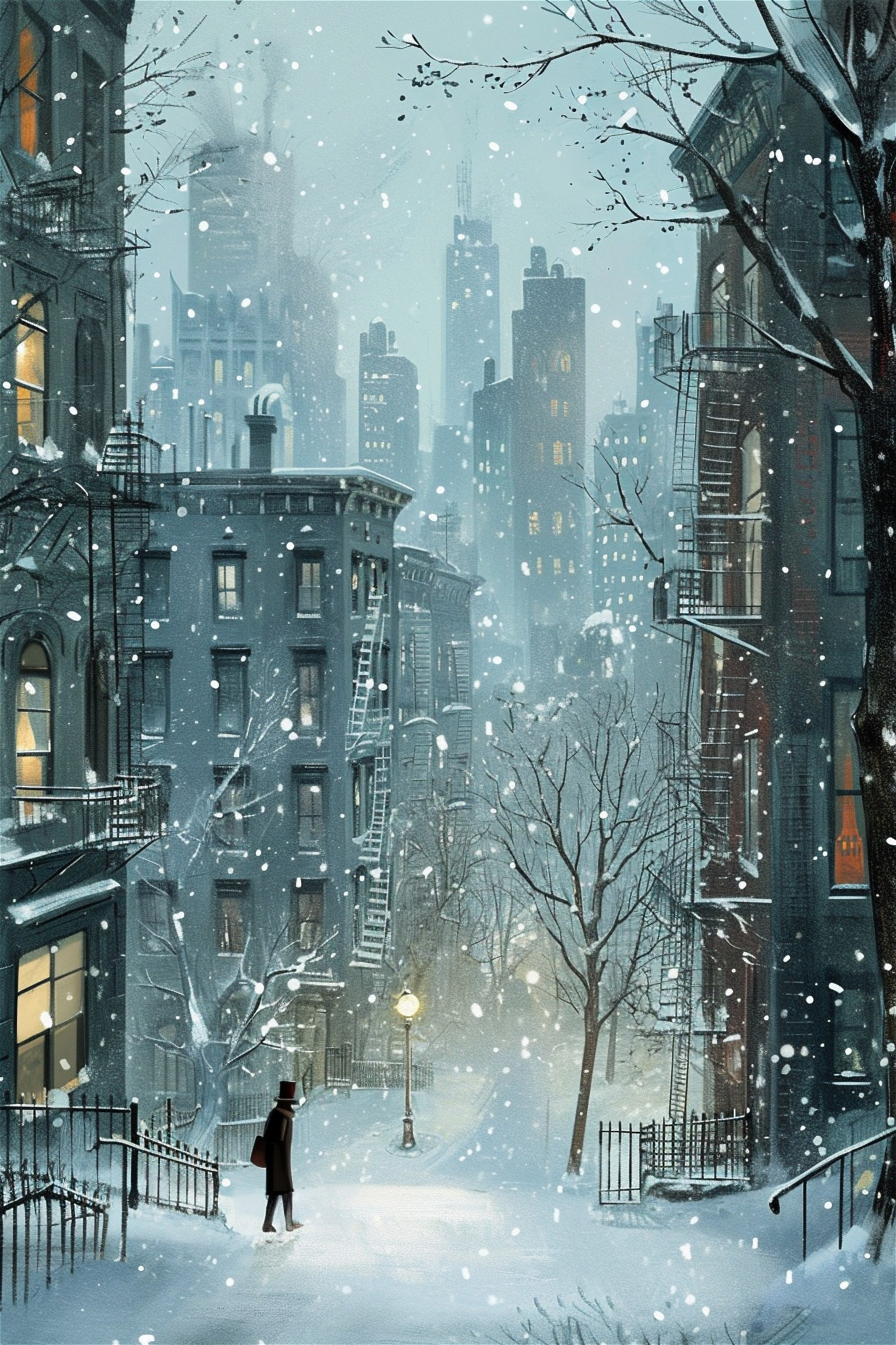 Зимние города