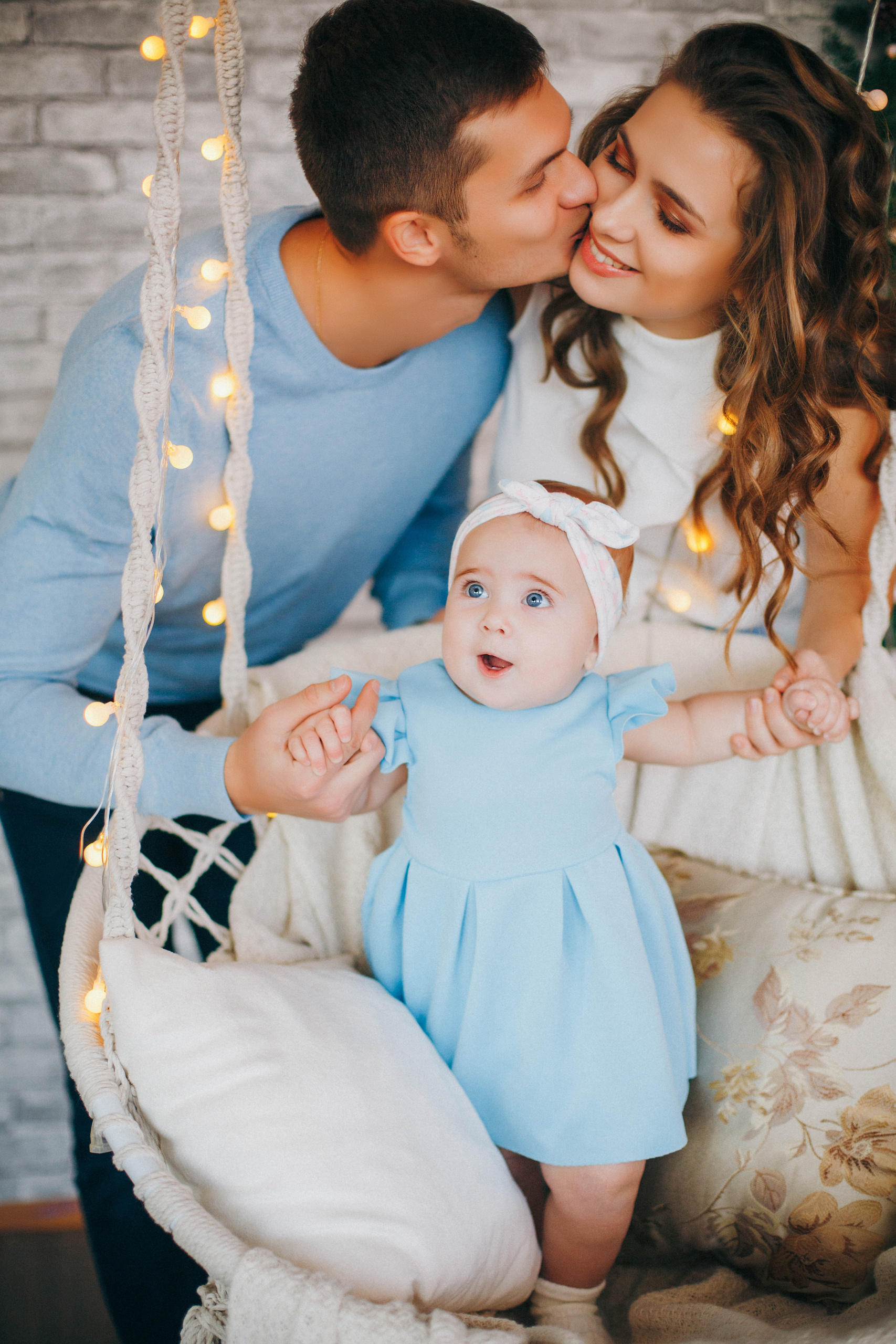 New Year — Екатерина, Антон и Таисия. Фотостудия SVET в Курске - Фотограф Светлана Кобелева