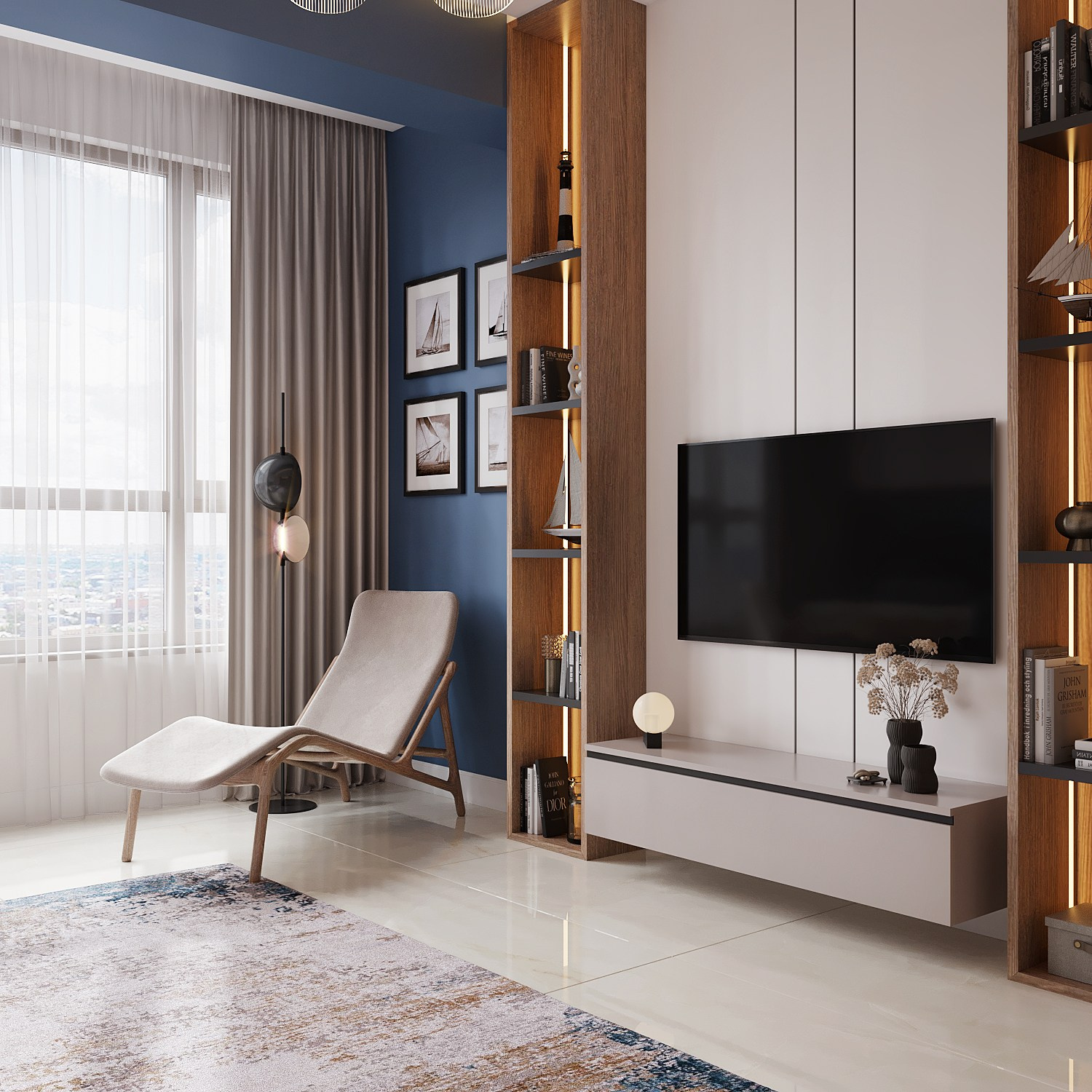 ЖК Сити парк 5. Дизайн интерьера в Москве