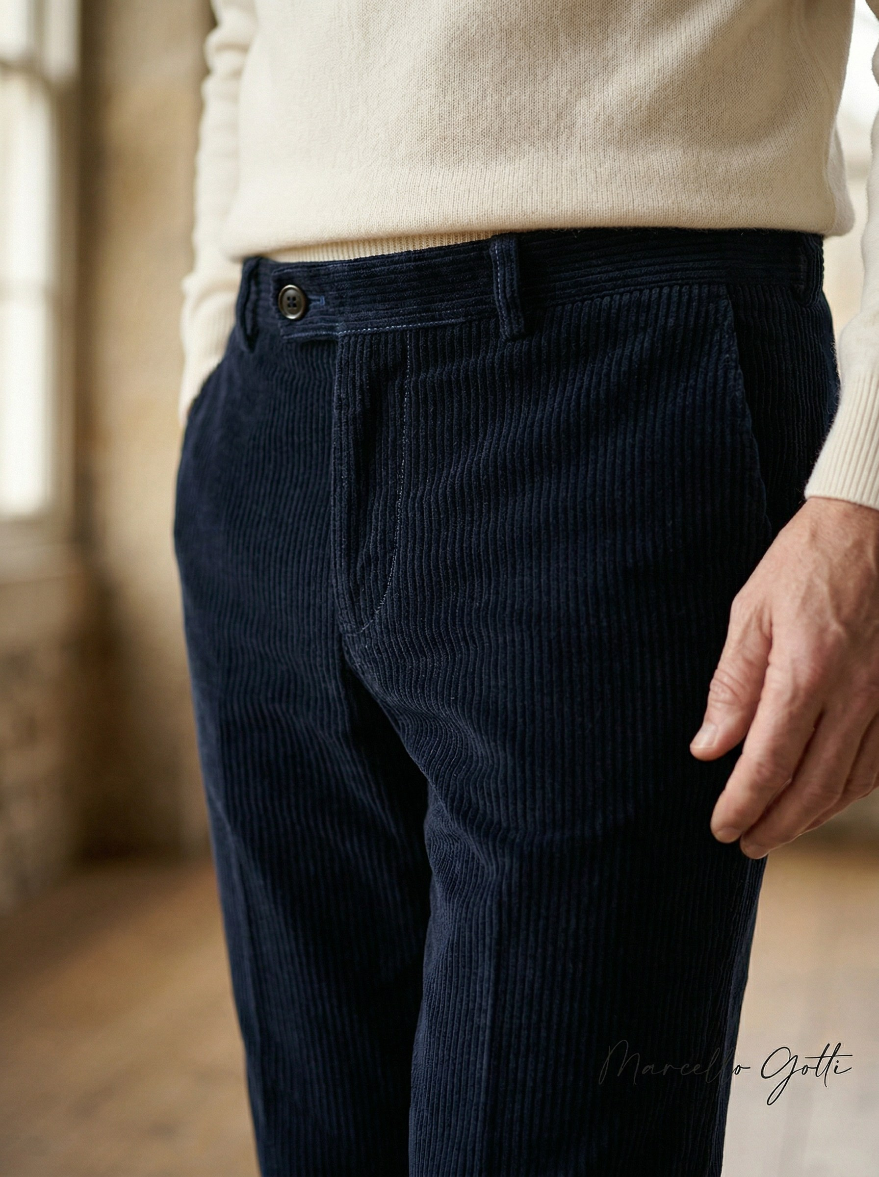 Генерация контента для вельветовых брюк